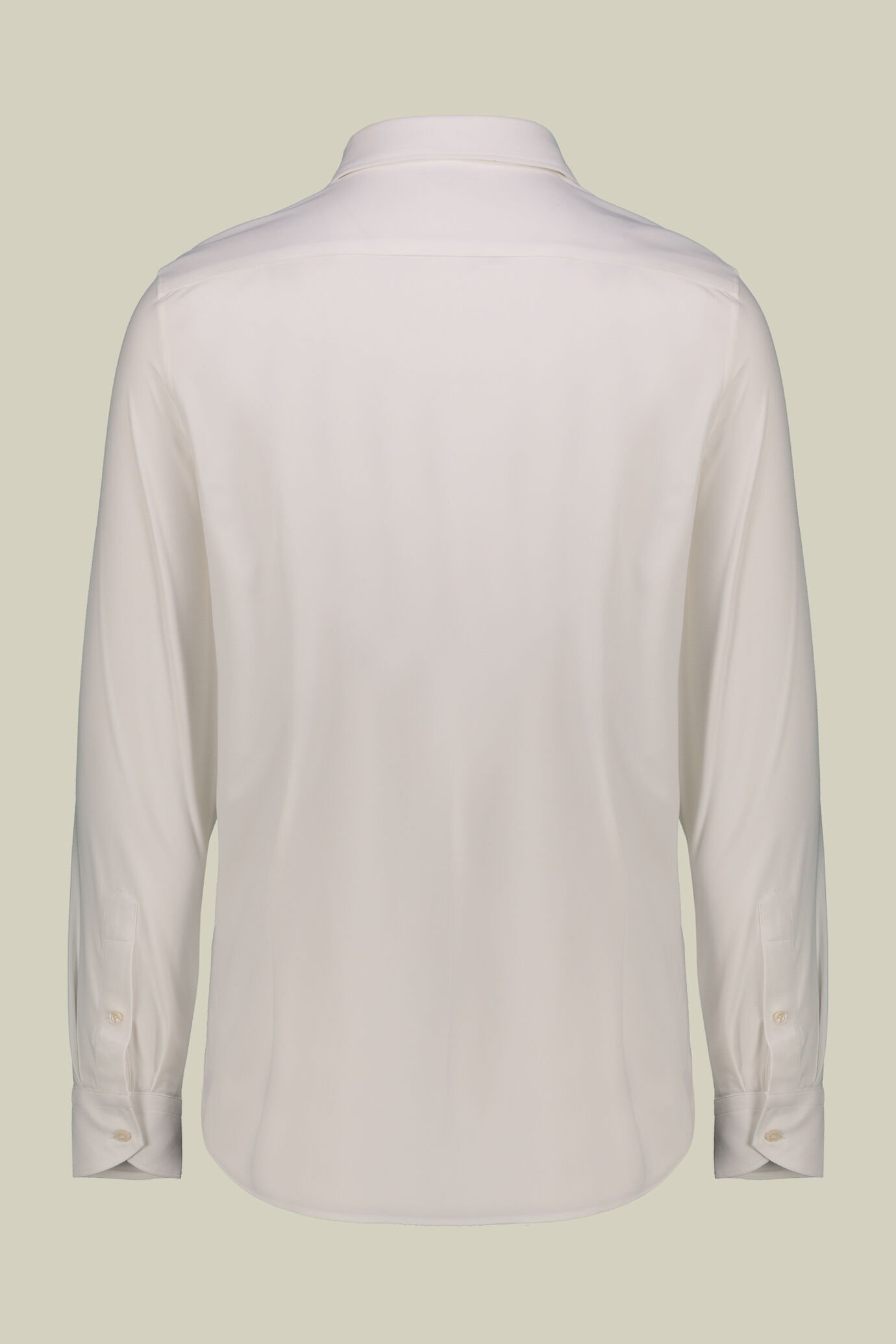 Camicia uomo stretch collo classico tessuto in nylon elasticizzato costruzione twill no-stiro image number 5