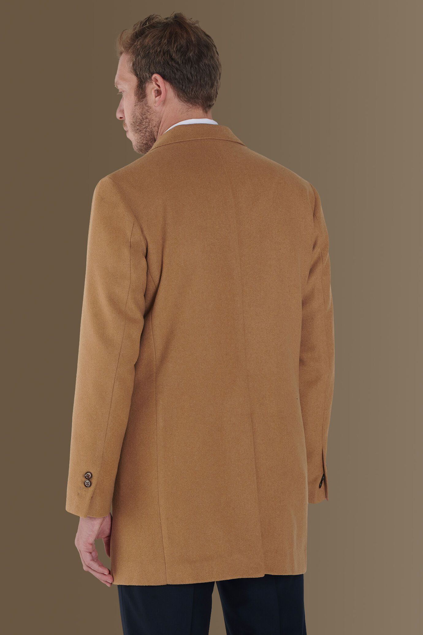 Wool blend classic coat image number 3