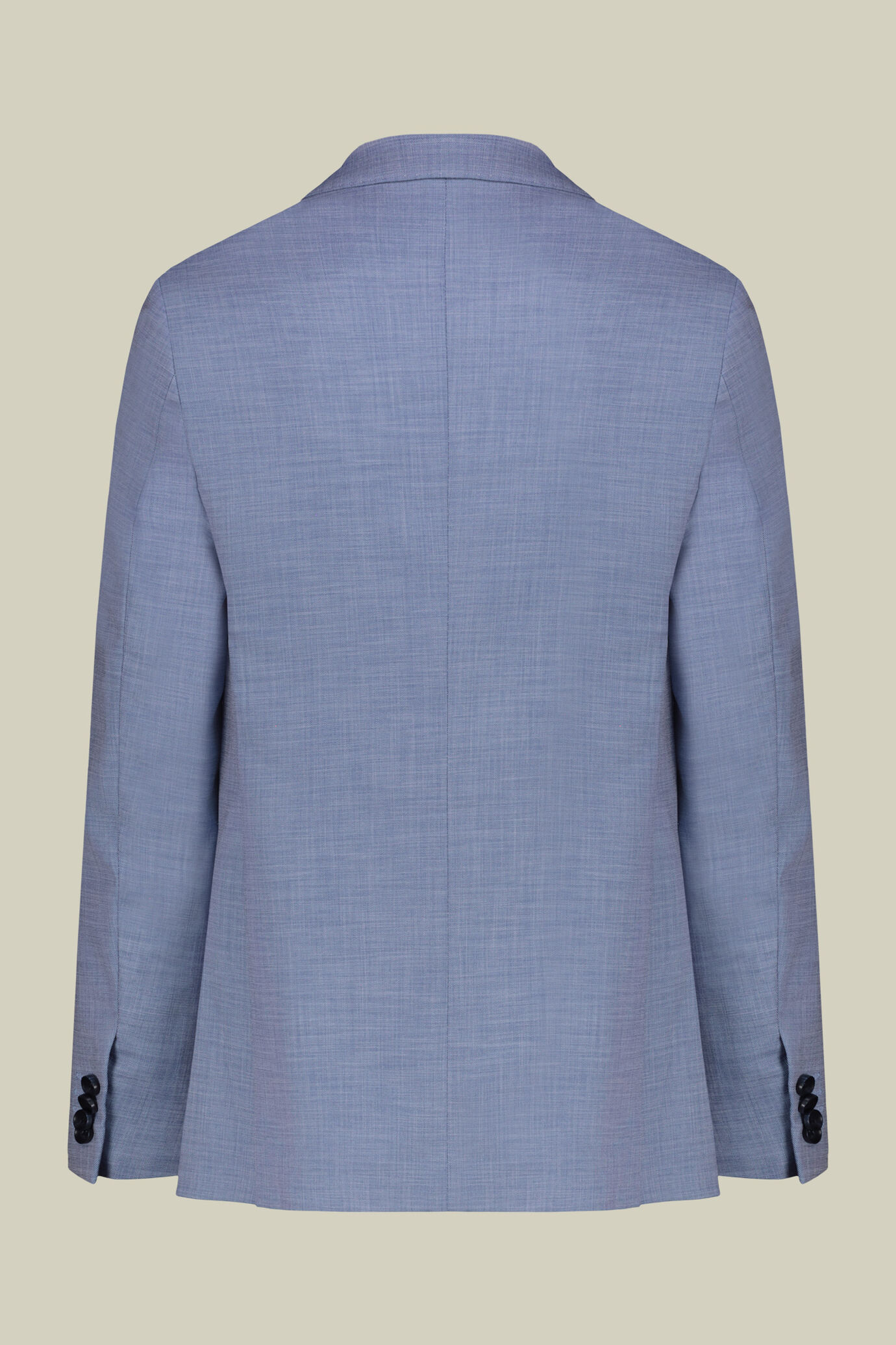 Abito uomo monopetto tessuto a grisaglia regular fit image number 1