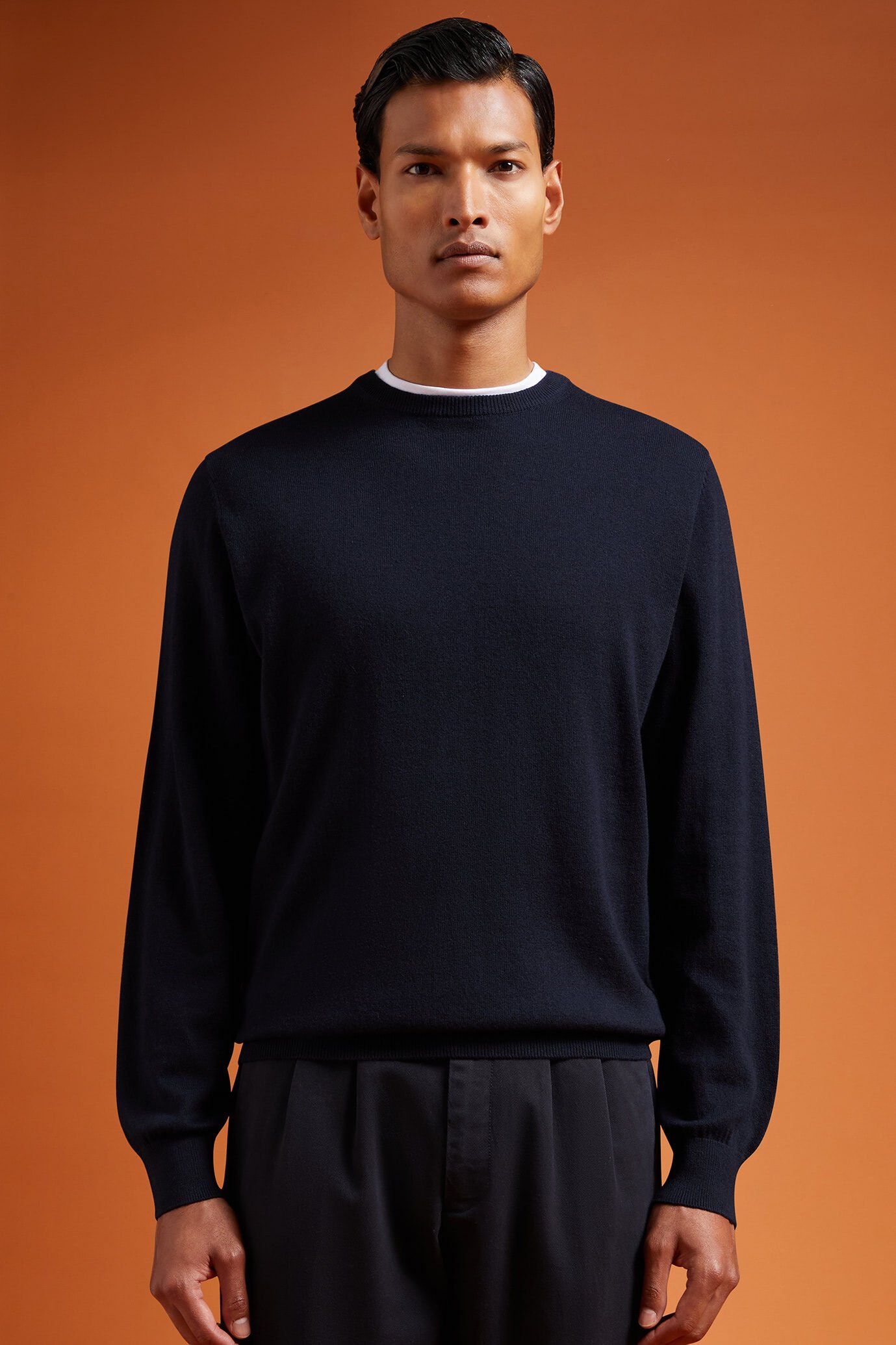 トップス T/SEHNE ASYMMETRIC GROWN-ON SCARF JUMPER T/SEHNE ASYMMETRIC GROWN-ON SCARF JUMPER