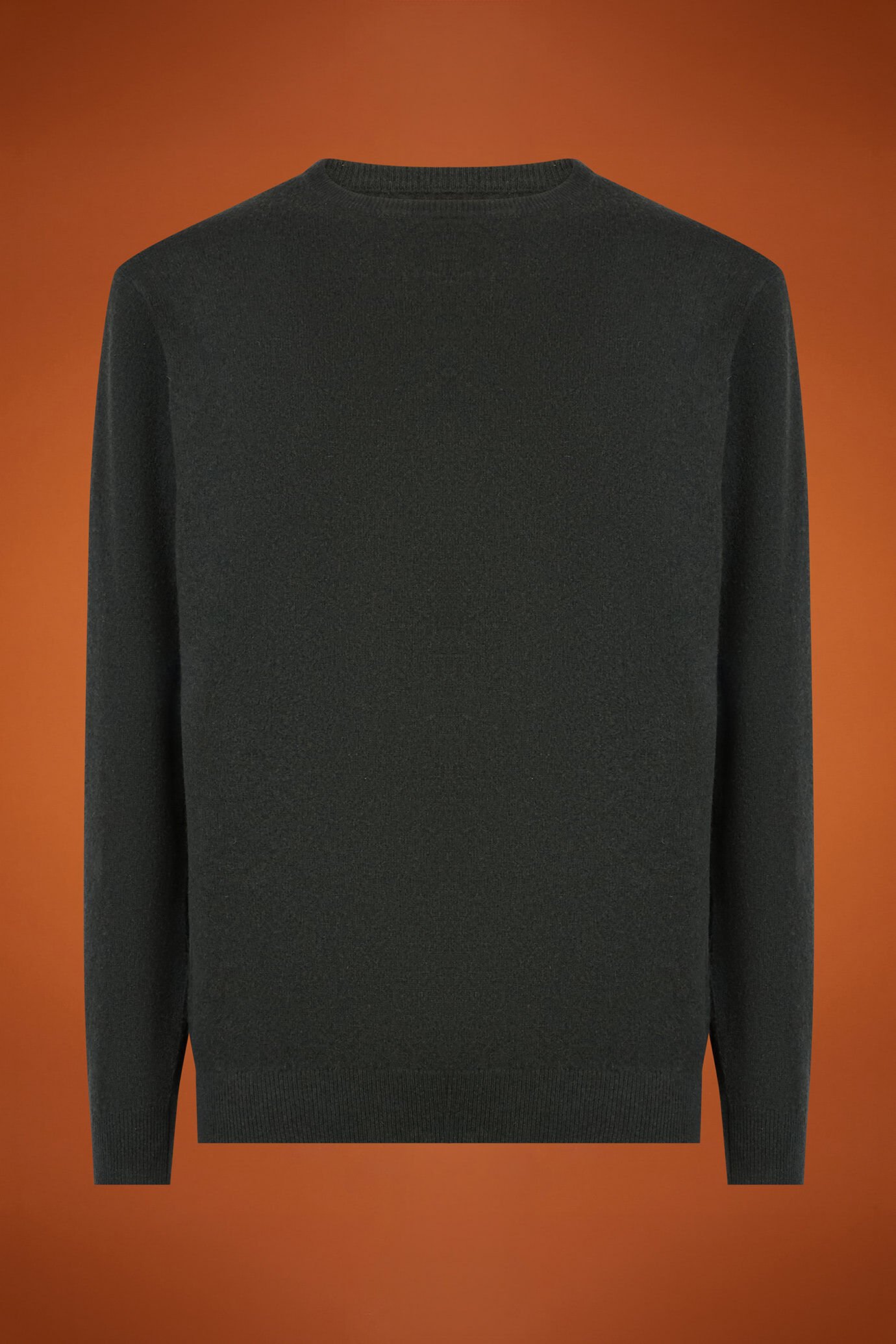 Herren-Pullover aus Lammwolle in normaler Passform