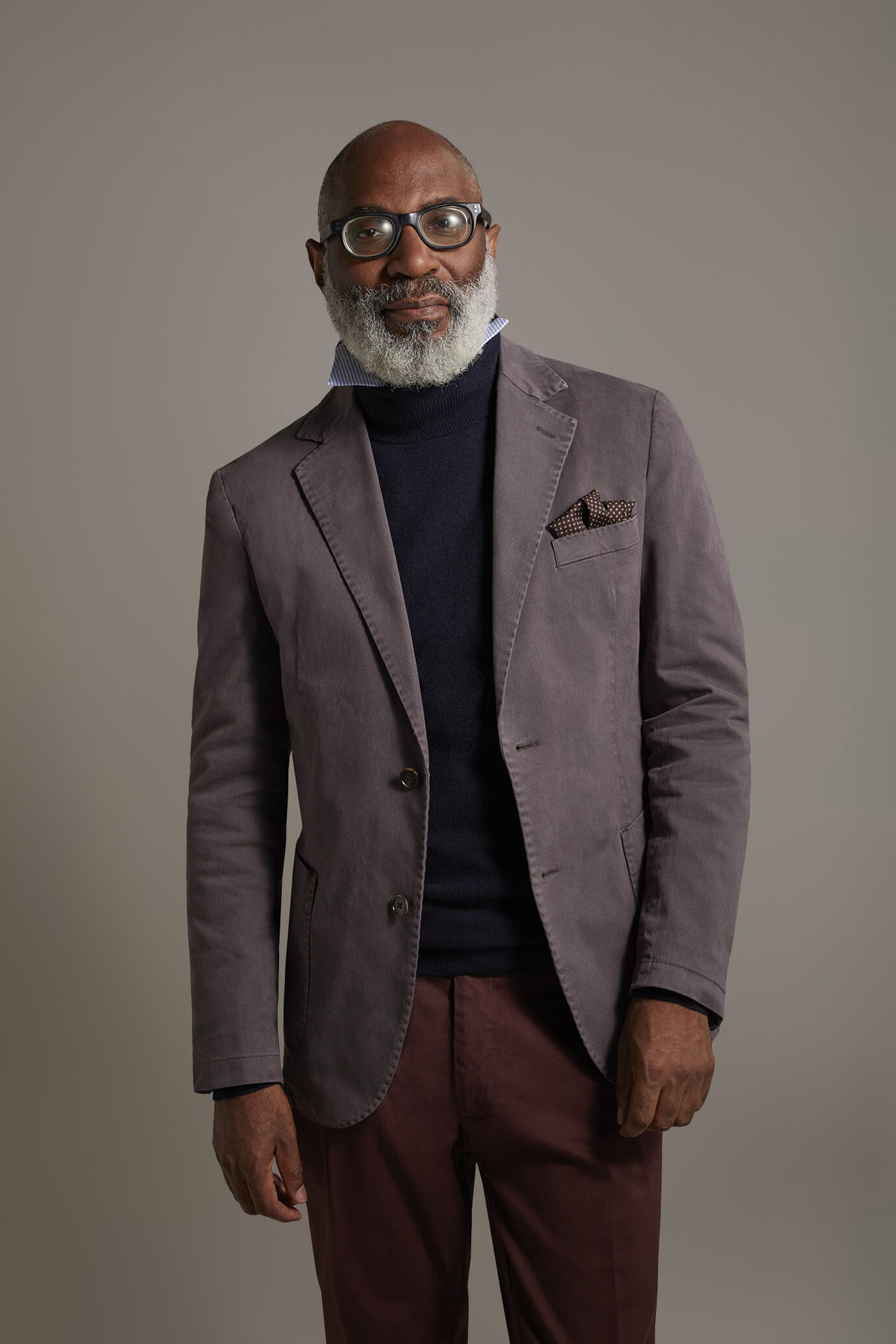 Giacca monopetto con tasche a toppa image number 2