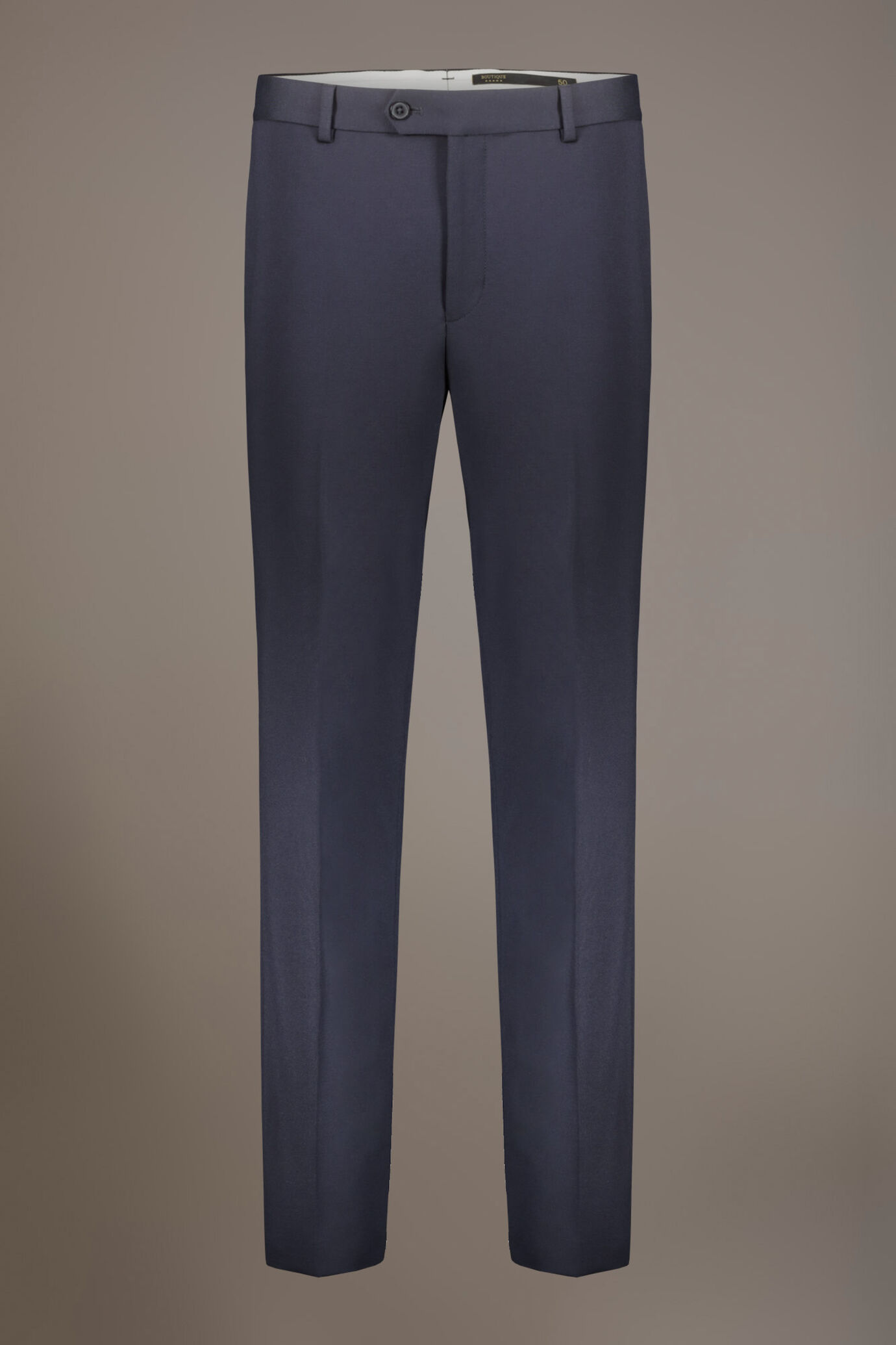 Regular fit jersey trousers pleatsless classic folding image number 5