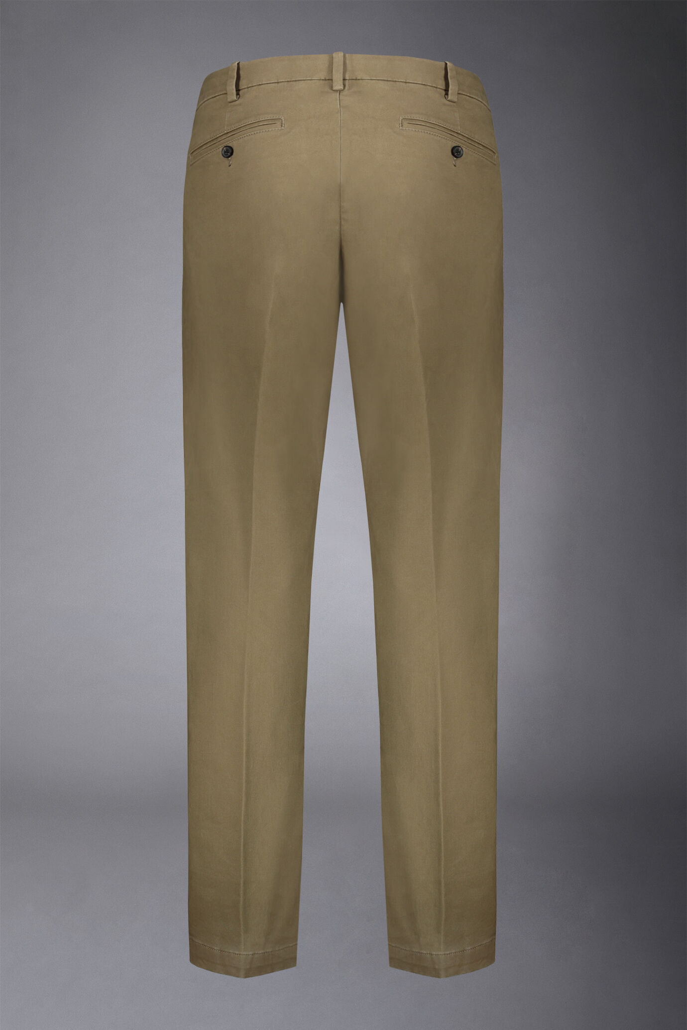 Men's chino pants twill comfort fit construction image number 5