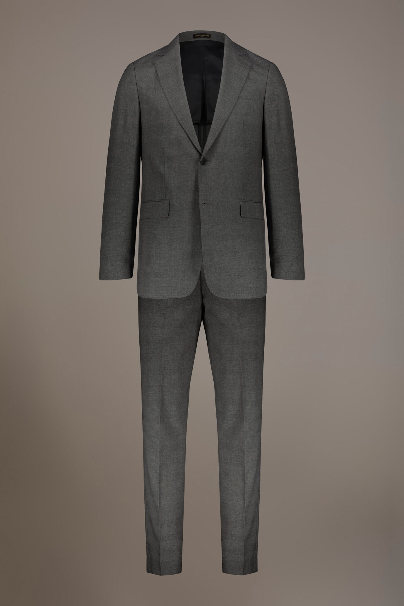 Single breasted suit flat trousers prince of wales fabric design image number 9