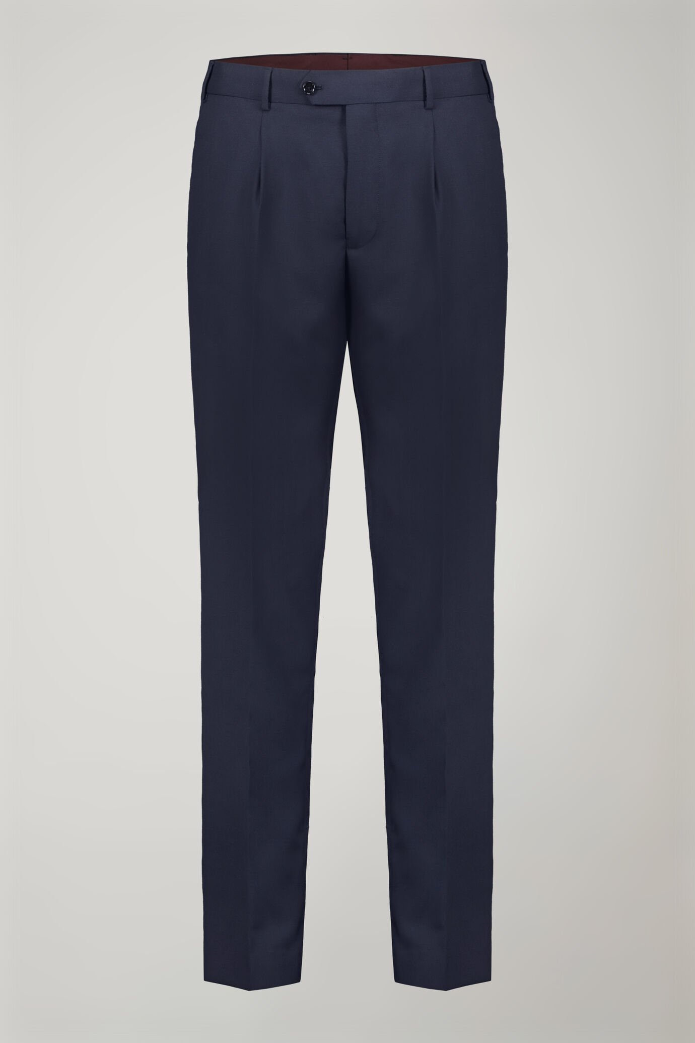 Zweireihiger Herrenanzug Wool Blend, bestehend aus einer klassischen Hose mit einem Abnäher und einem ungefütterten Zweireiher-Sakko mit spitzem Revers in normaler Passform image number 6