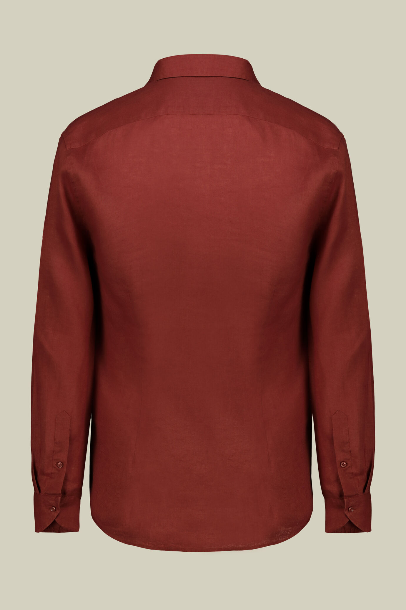 Camicia uomo casual collo classico 100% lino image number 5