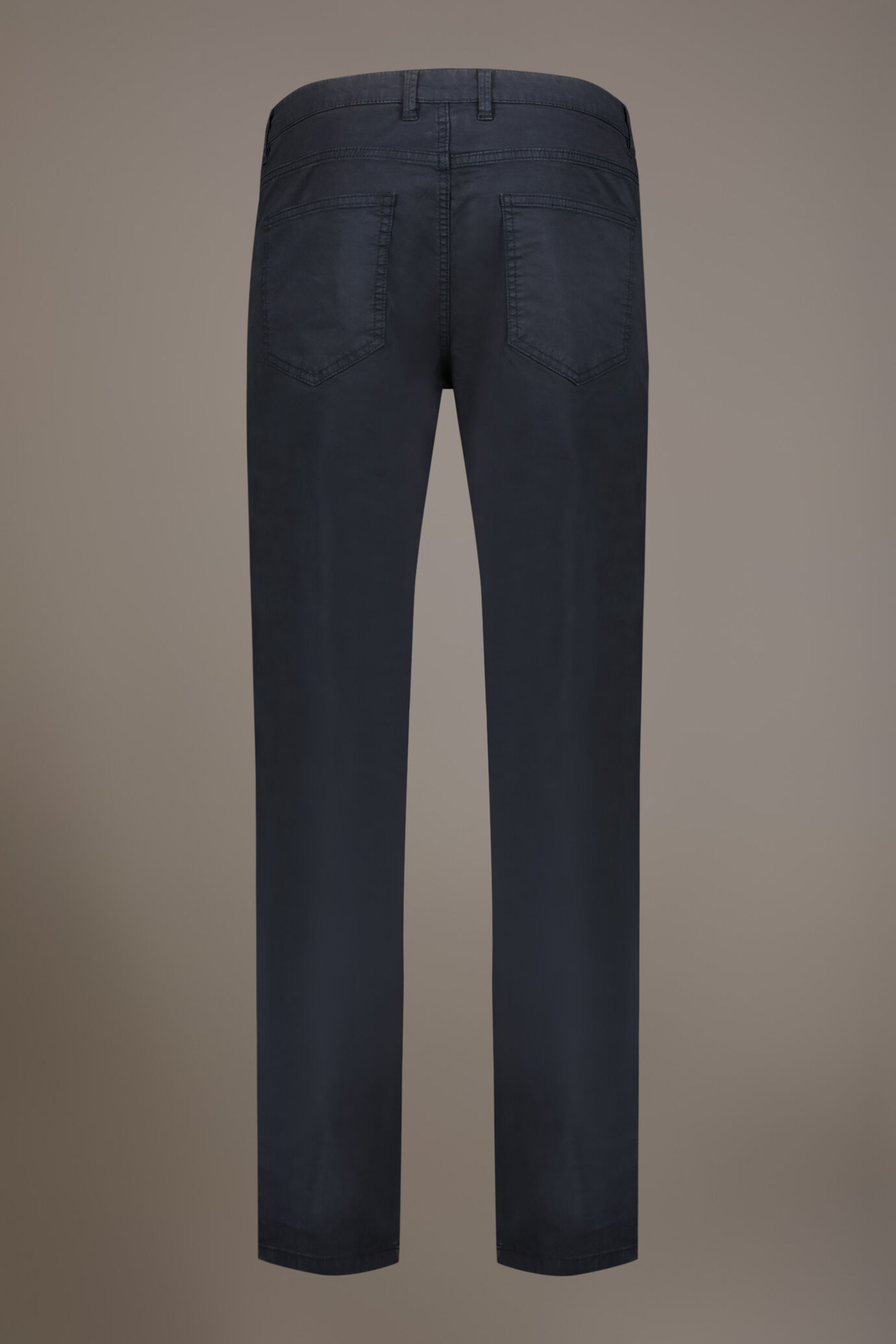 Trousers 5 pockets regular fit twill construction image number 4