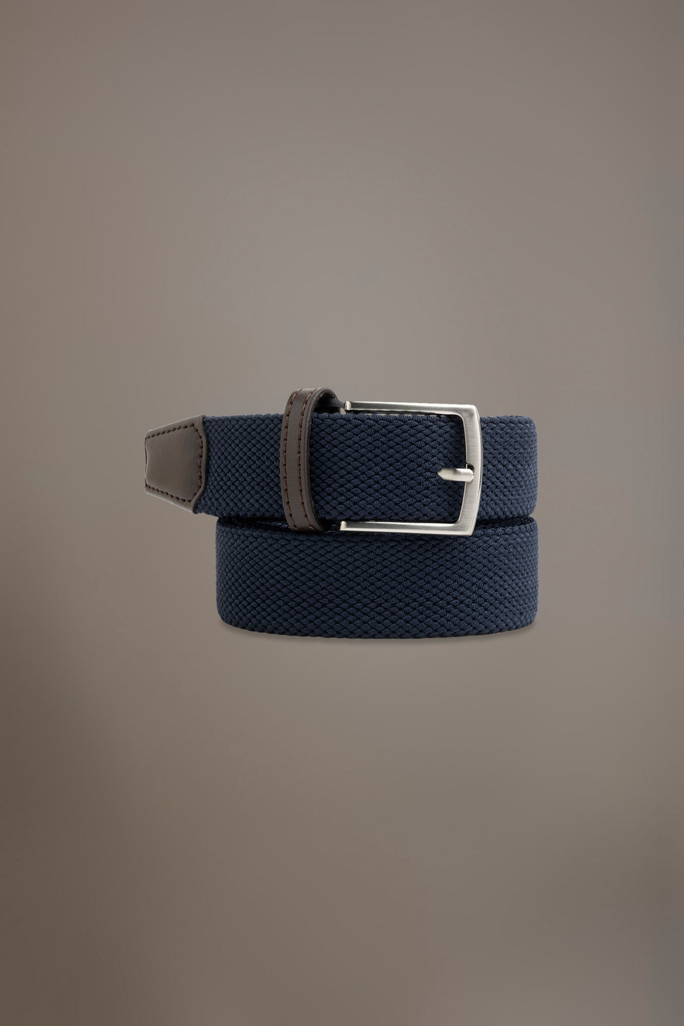 Elastic weaved belt solid colour image number 0