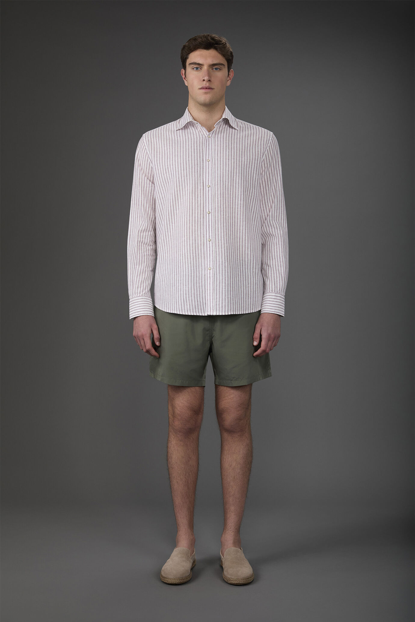 Single-colour men's swimwear image number 1