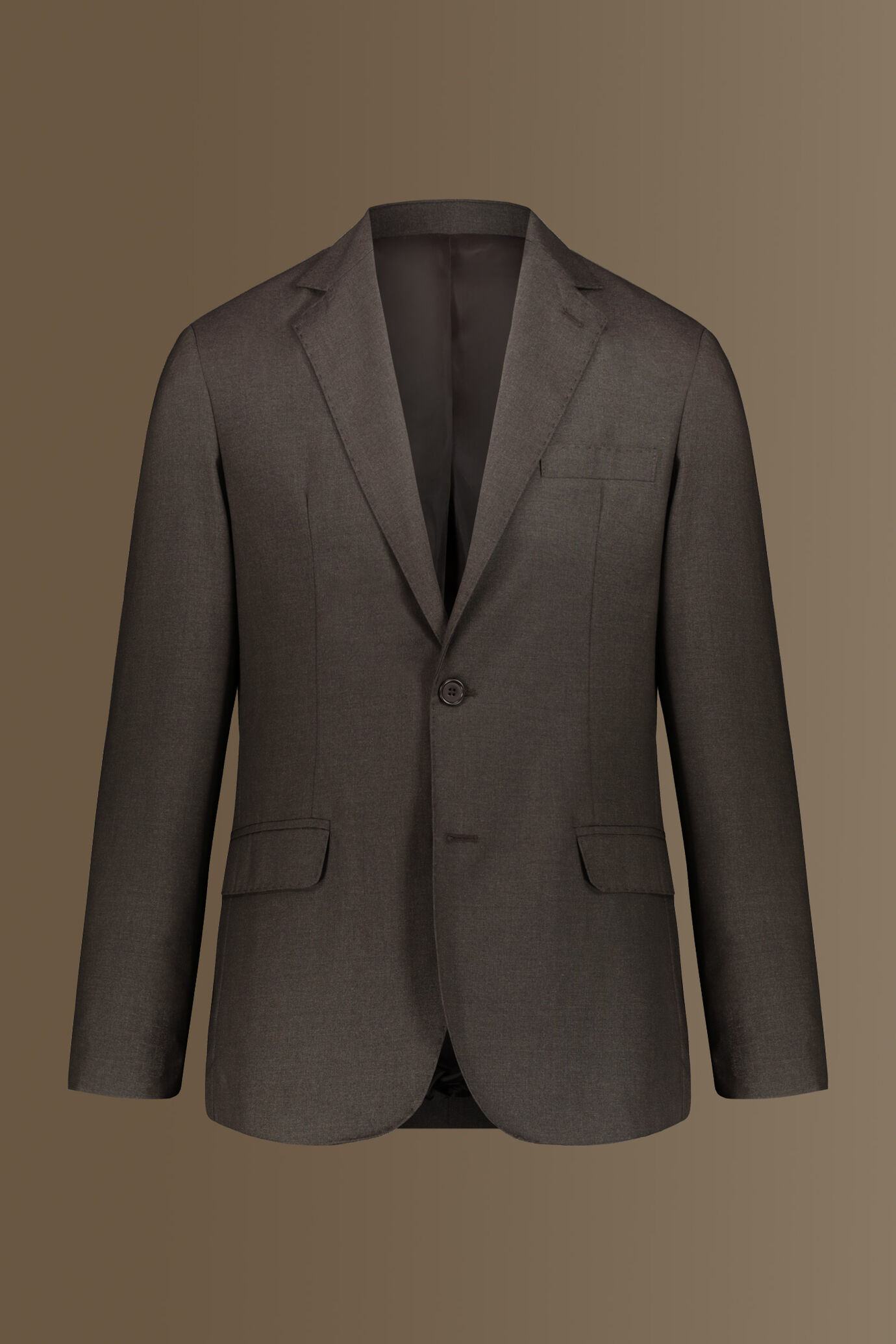 Single breasted suit solid color image number 0