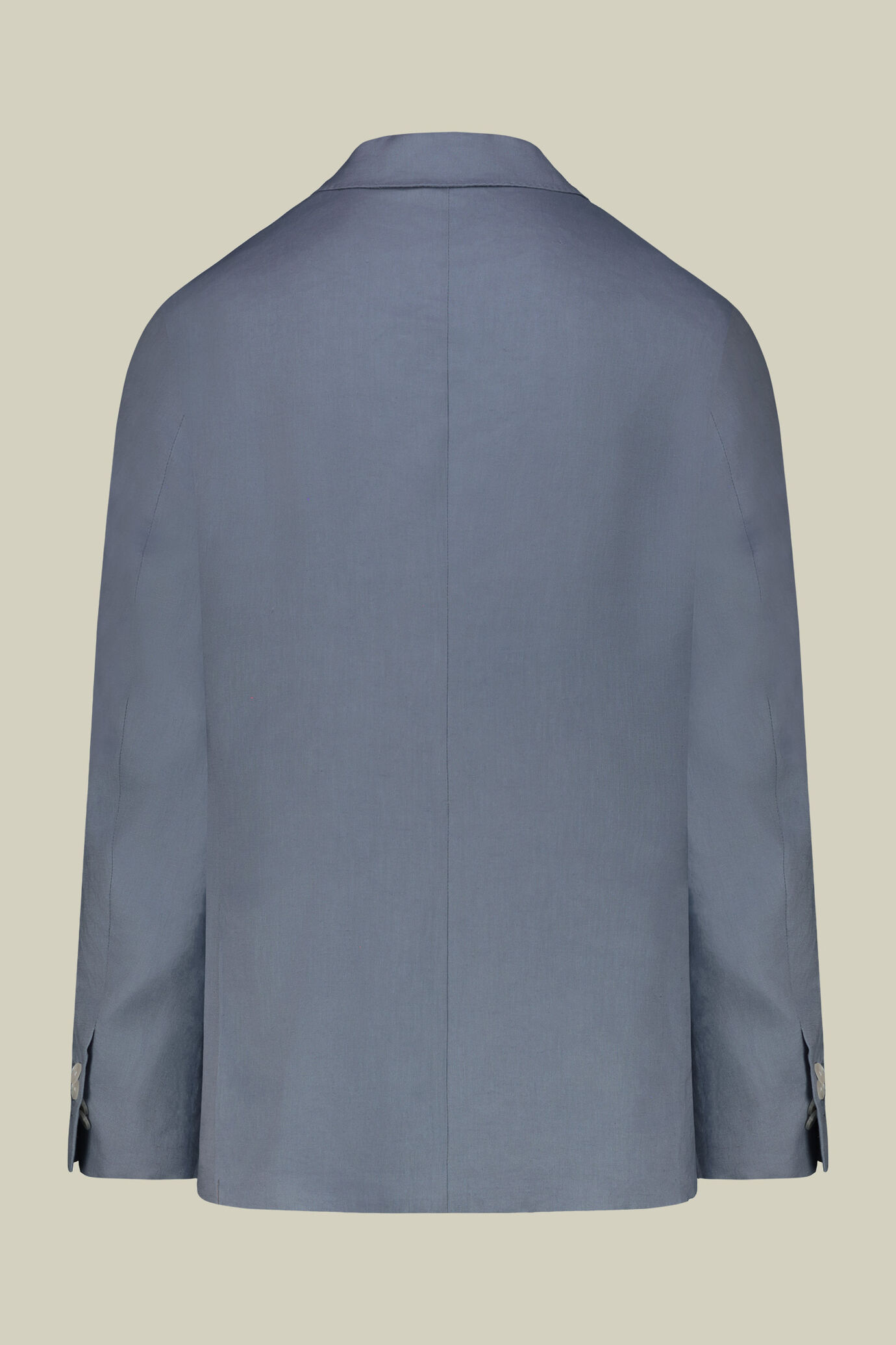 Abito uomo monopetto 100% lino regular fit image number 5