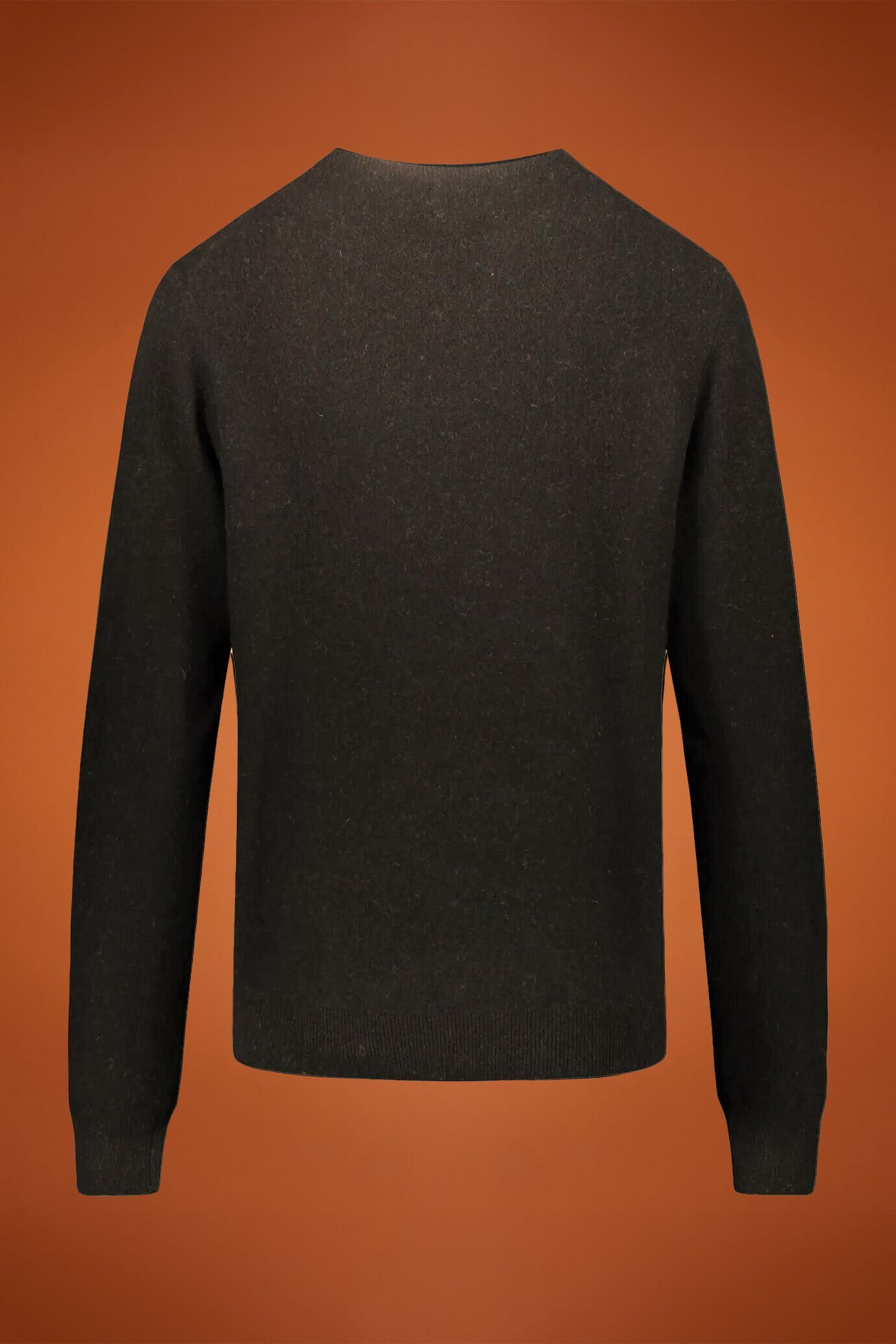 Maglia girocollo in misto lana lambswool image number 1