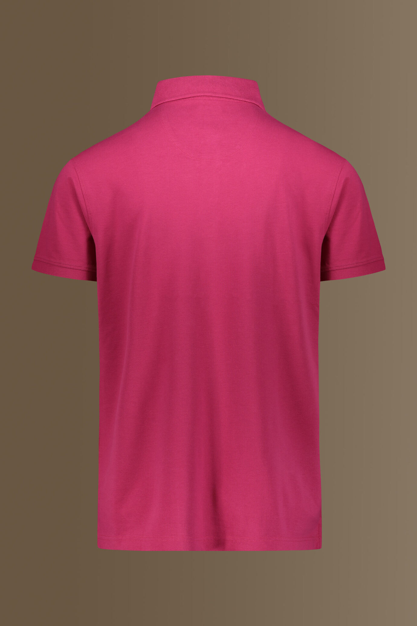 Short sleeves polo 100% cotton piquet solid colour image number 4
