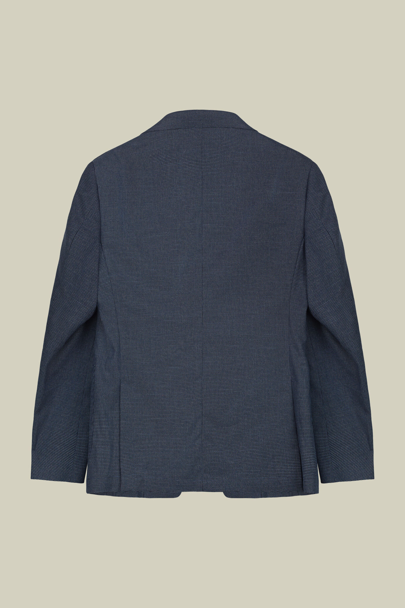 Giacca uomo con disegno micro pied de poule image number 1