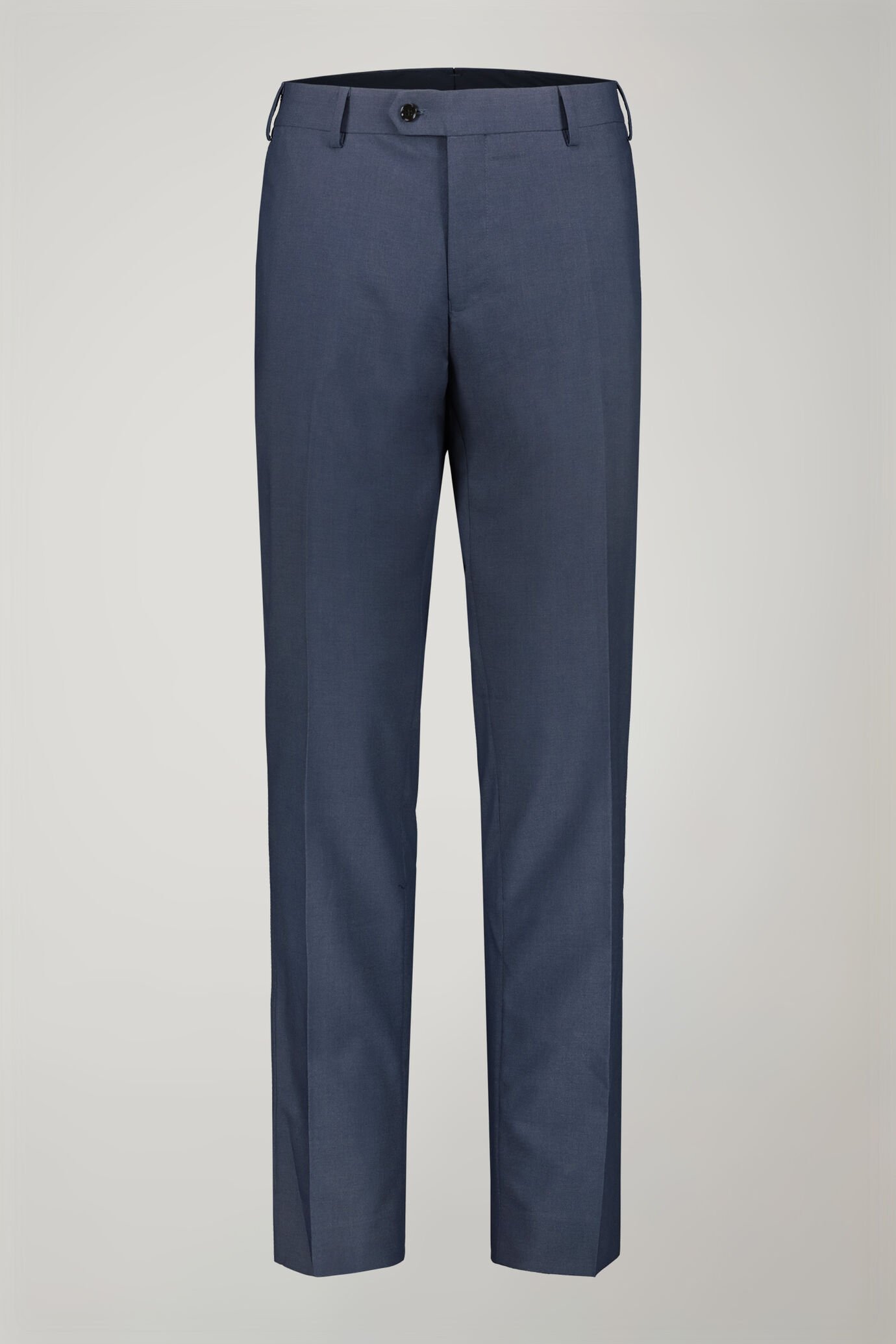 Costume homme à simple boutonnage couleur unie coupe régulière image number 8