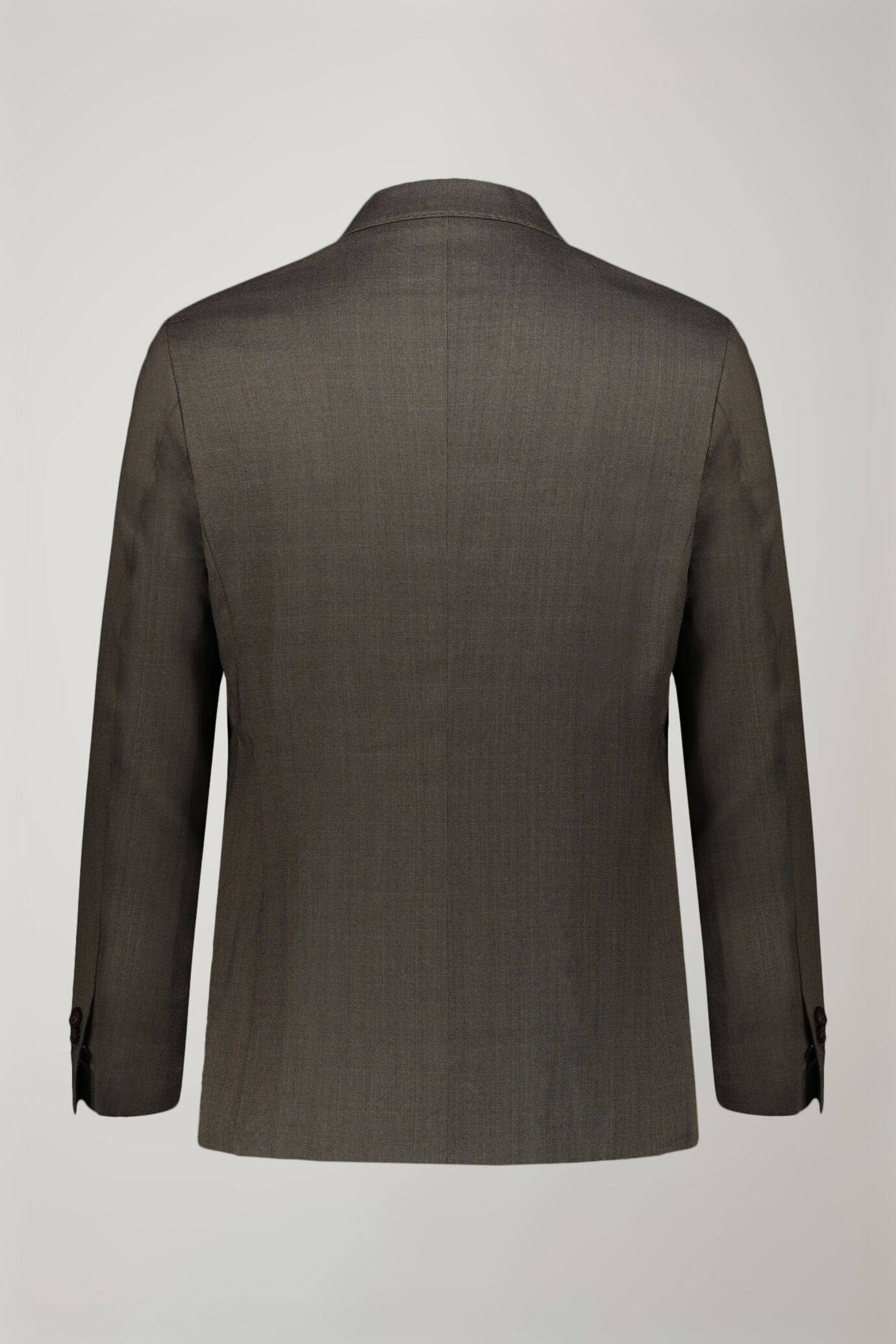 Regular fit single-breasted suit in prince of wales fabric image number 1