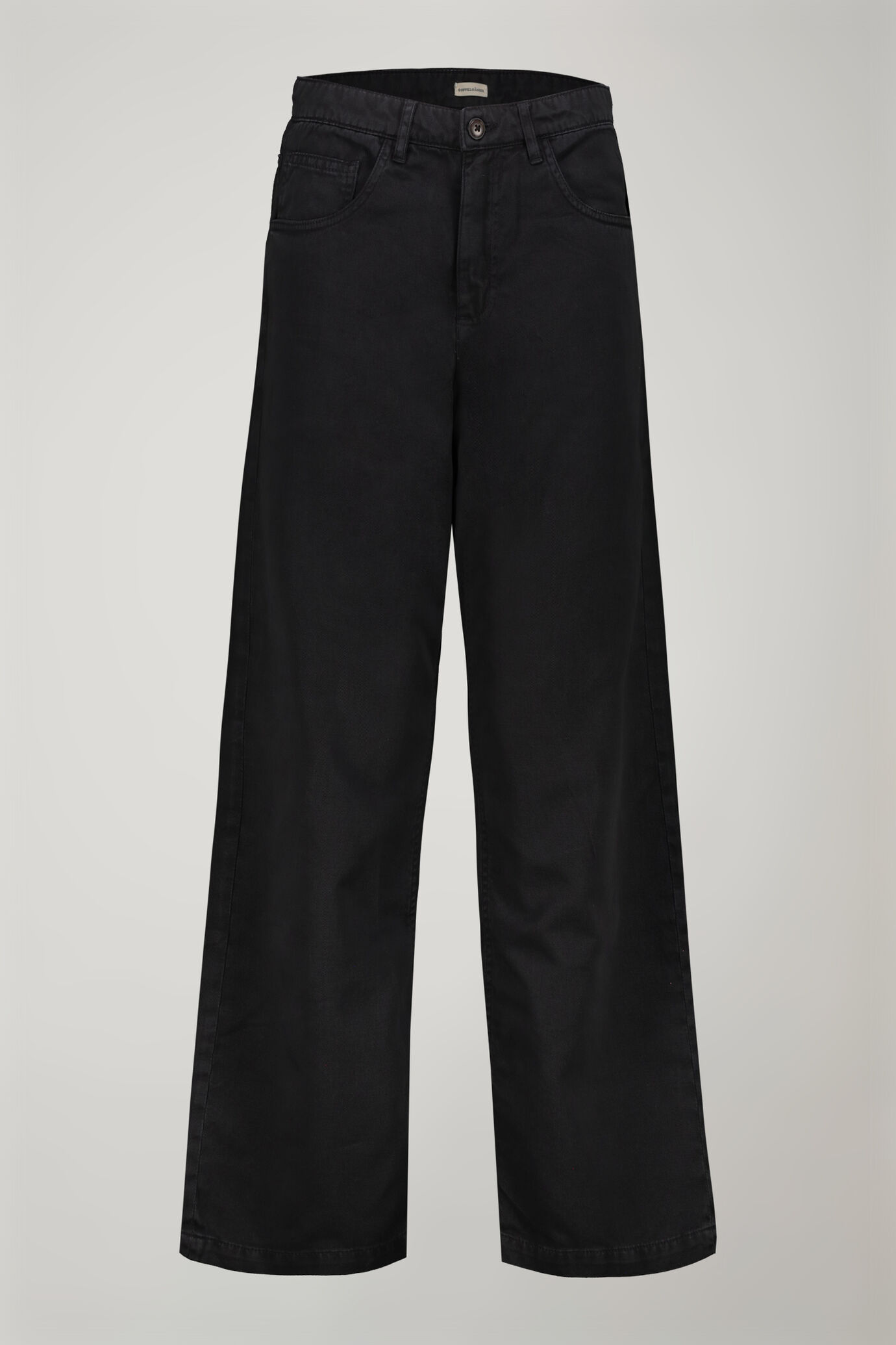 Pantalone donna 100% cotone 5 tasche regular fit image number 4