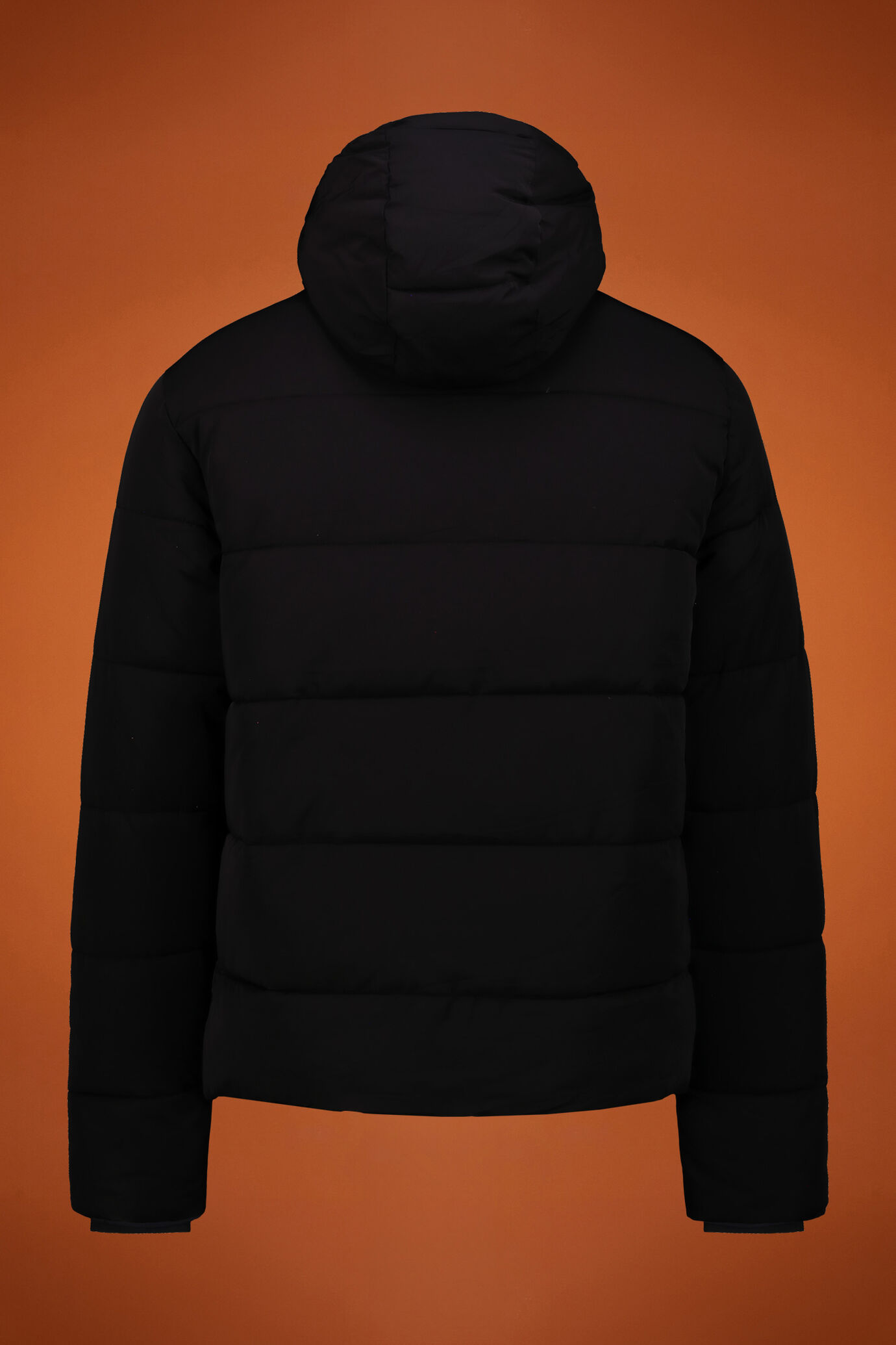 Gefütterte Jacke mit fester Kapuze image number 1