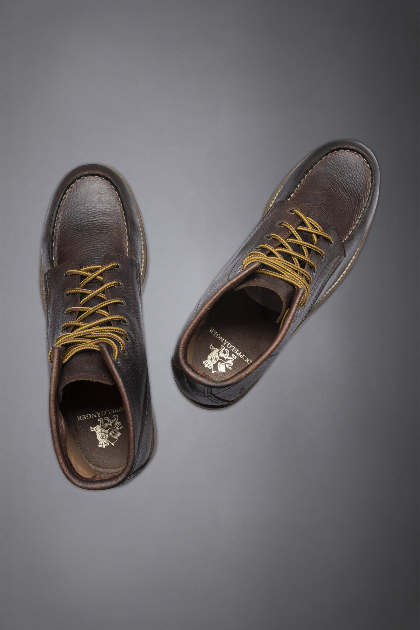 Bottines 100% cuir avec semelle en caoutchou image number 2