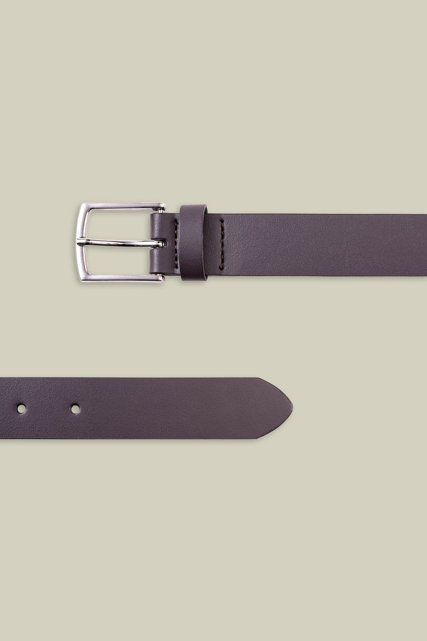 Ceinture classique pour homme en cuir véritable image number 2