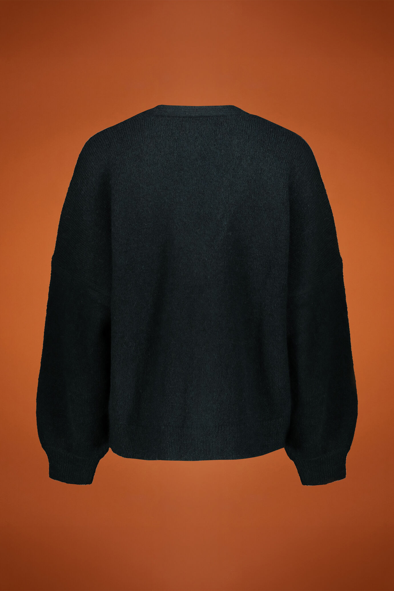 Strickjacke mit V-Ausschnitt aus Wollmischung image number 1