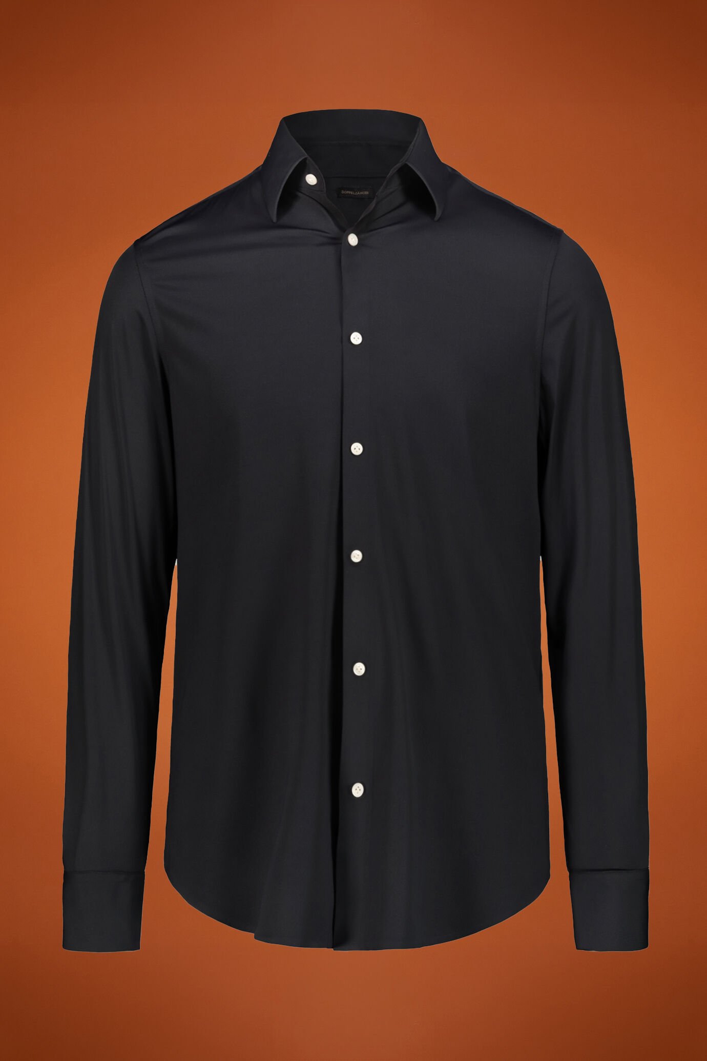 Men's welding shirts with classic collar nylon fabric solid colour regular fit image number 0