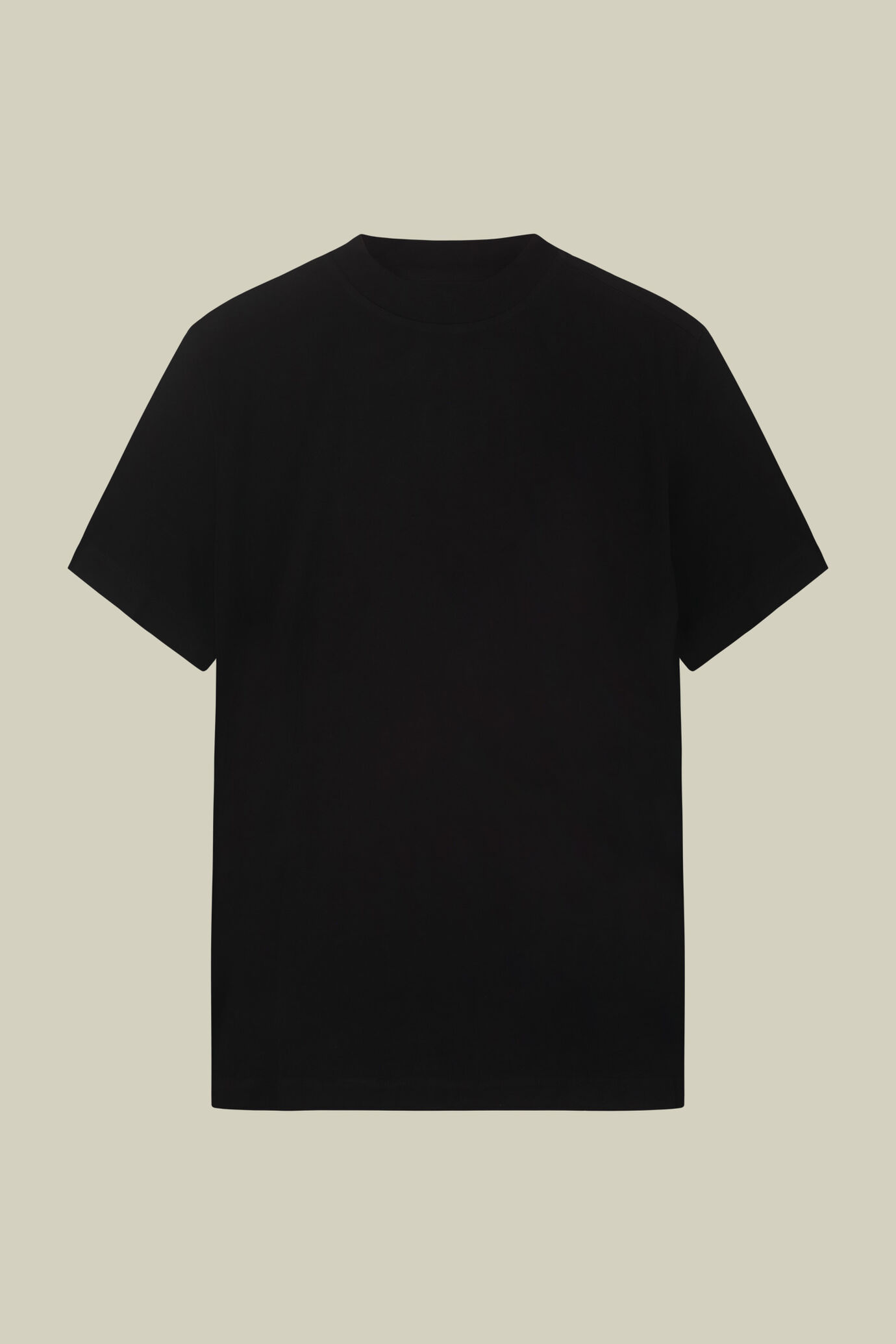 T-shirt uomo con collo alto regular fit