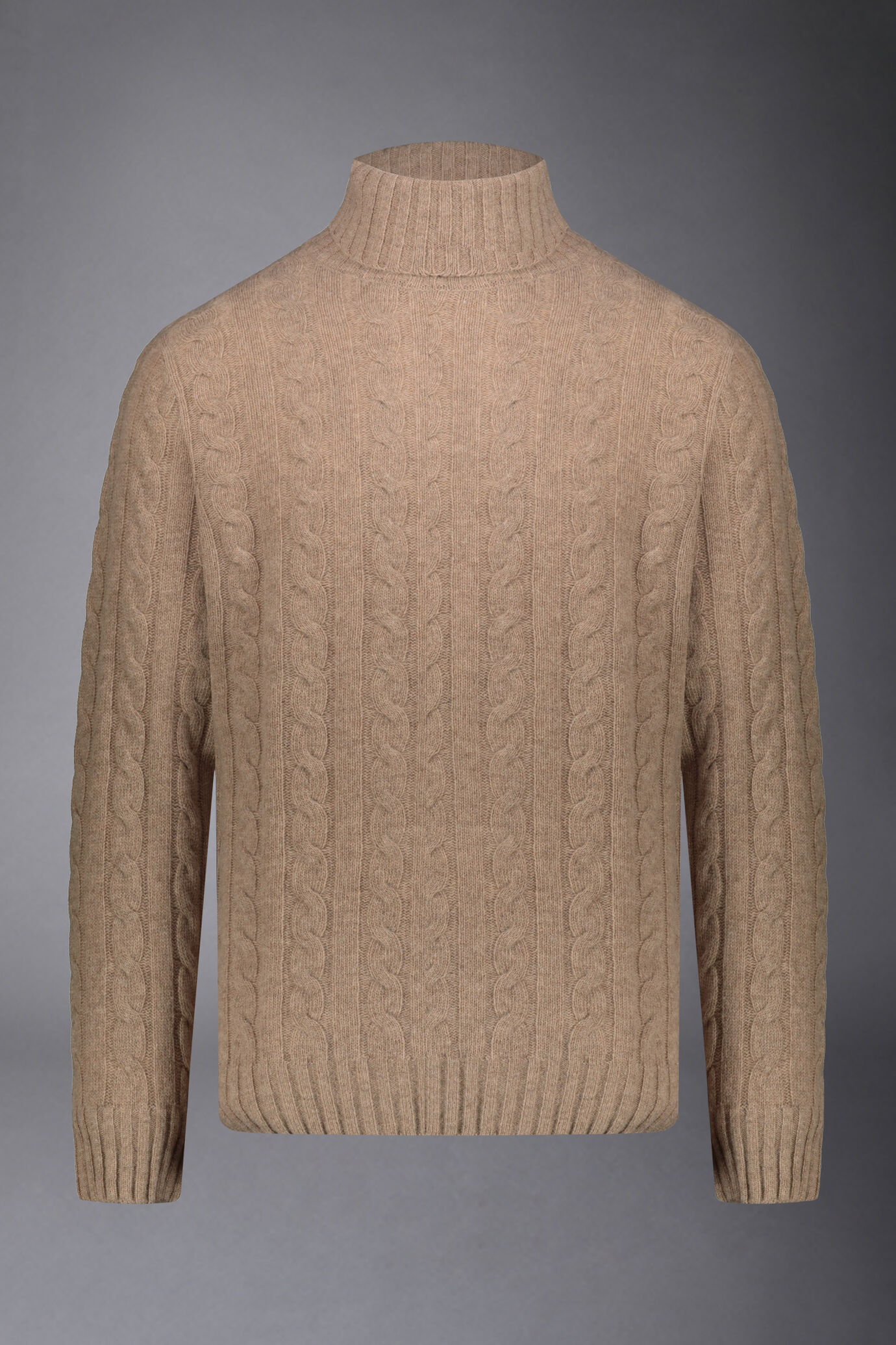 Men's Tturtleneck lambswool blend regular fit sweater image number 4