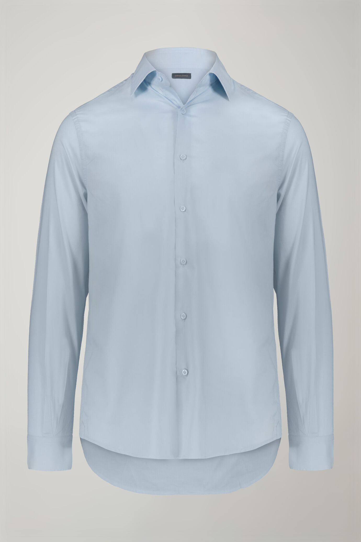 Men&rsquo;s Casual Shirt Classic Collar 100% Cotton Muslin Fabric Solid Color Comfort Fit image number 5