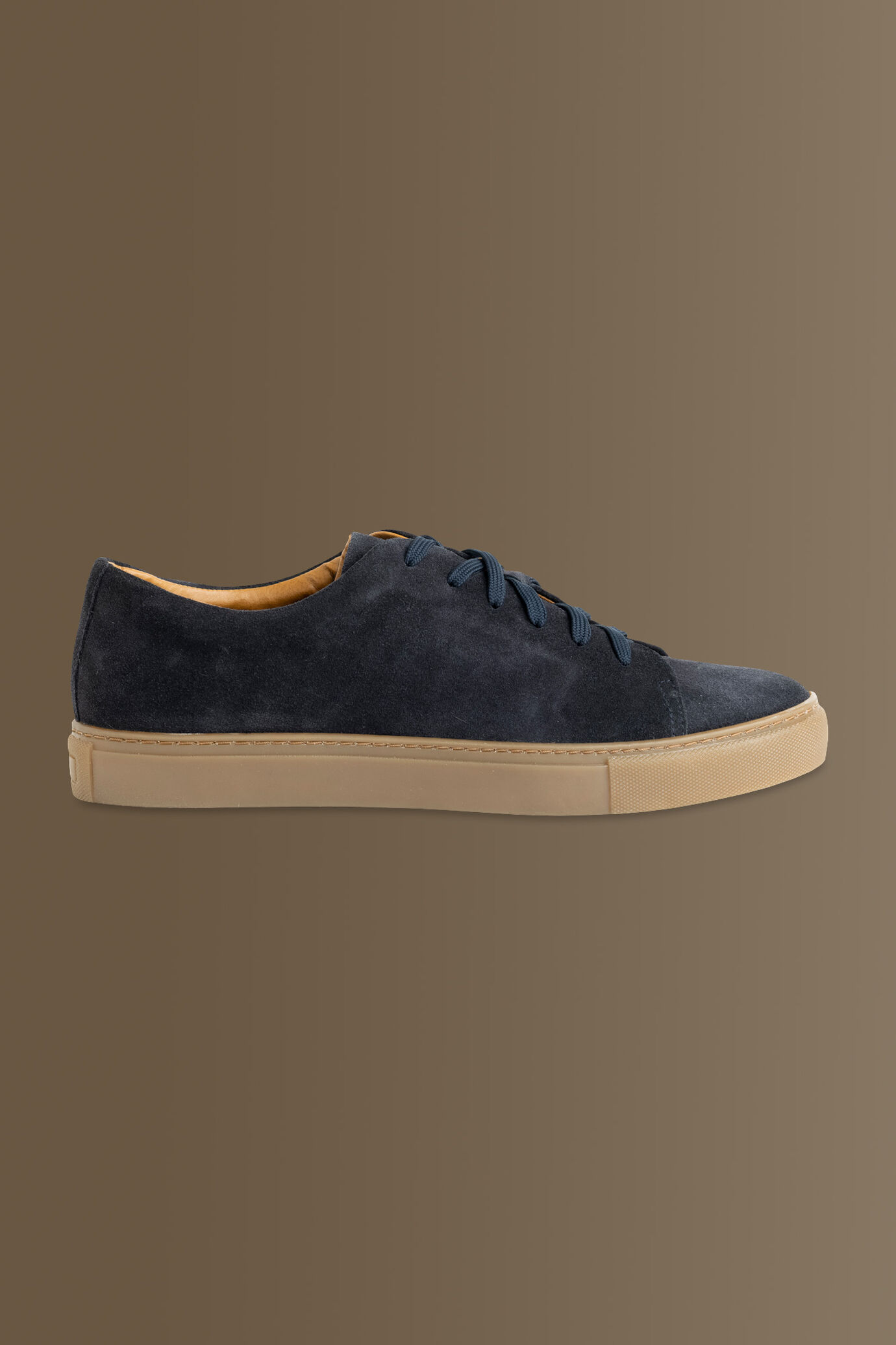 100% suede leather sneakers image number 2