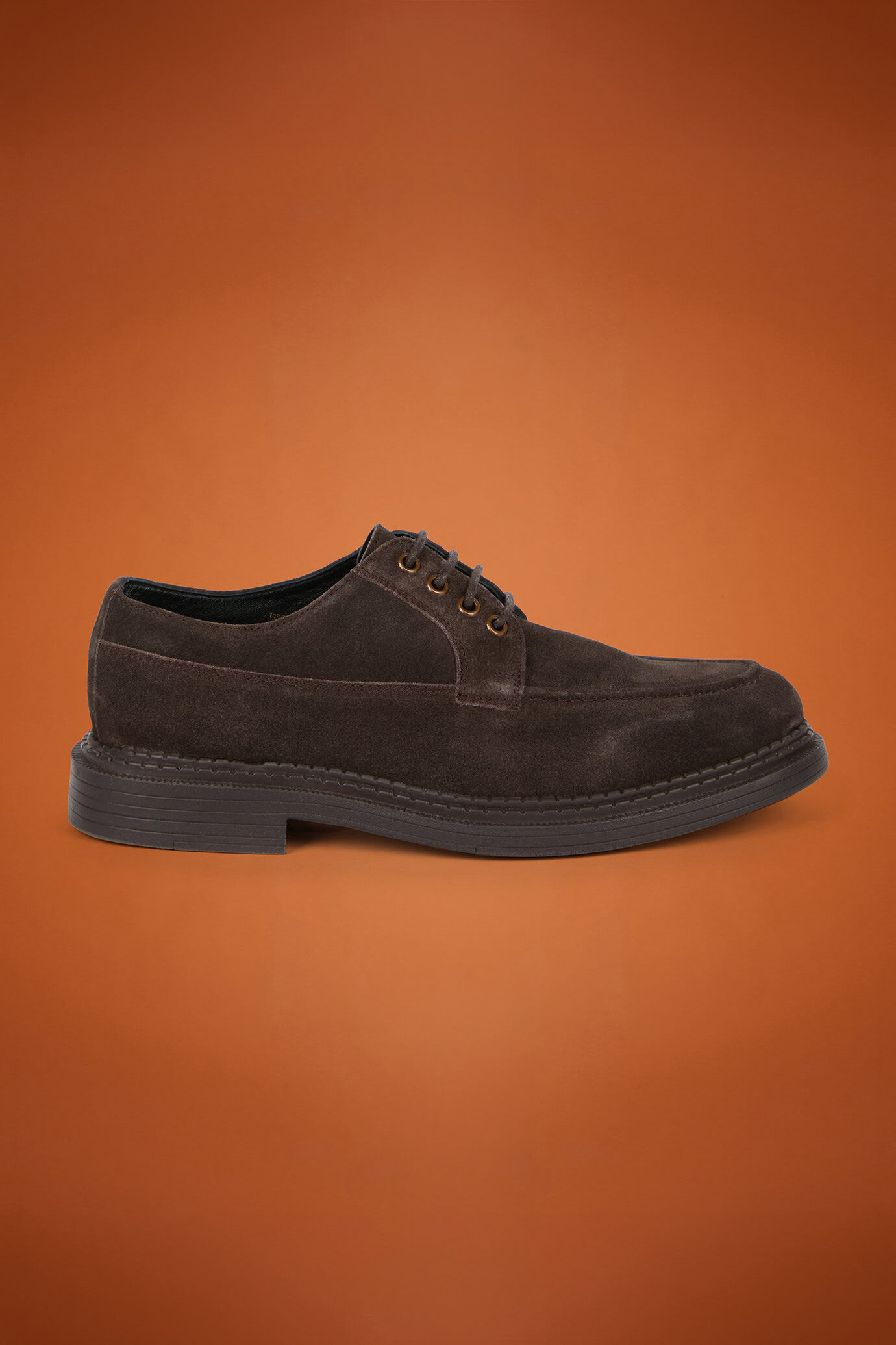 Ranger-Schuh für Herren aus 100 % Echtleder mit Gummisohle image number 0