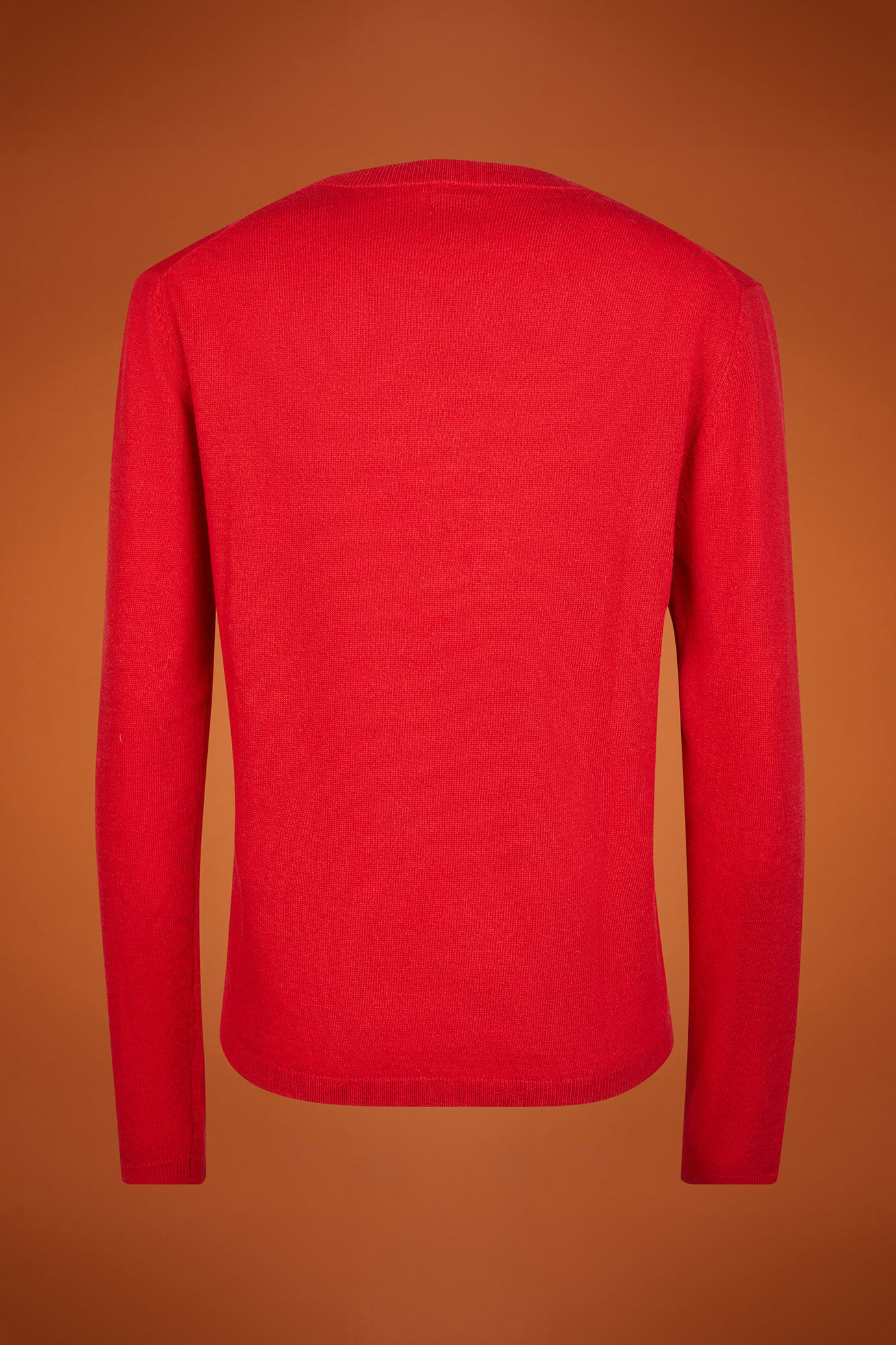 Pull col rond pour femme, coupe classique, en laine et cachemire image number 5