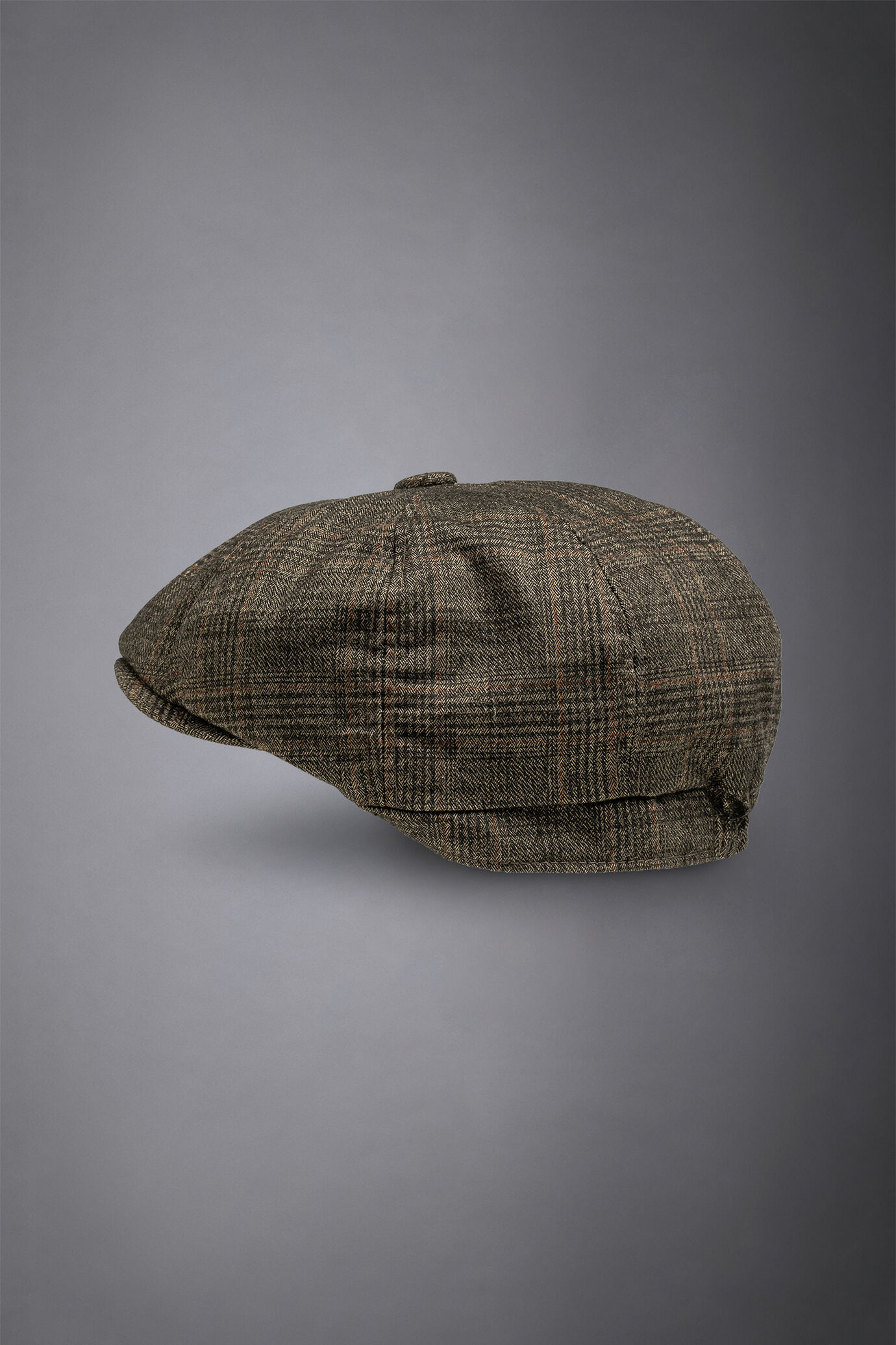 Men's prince of Wales flat cap image number 1