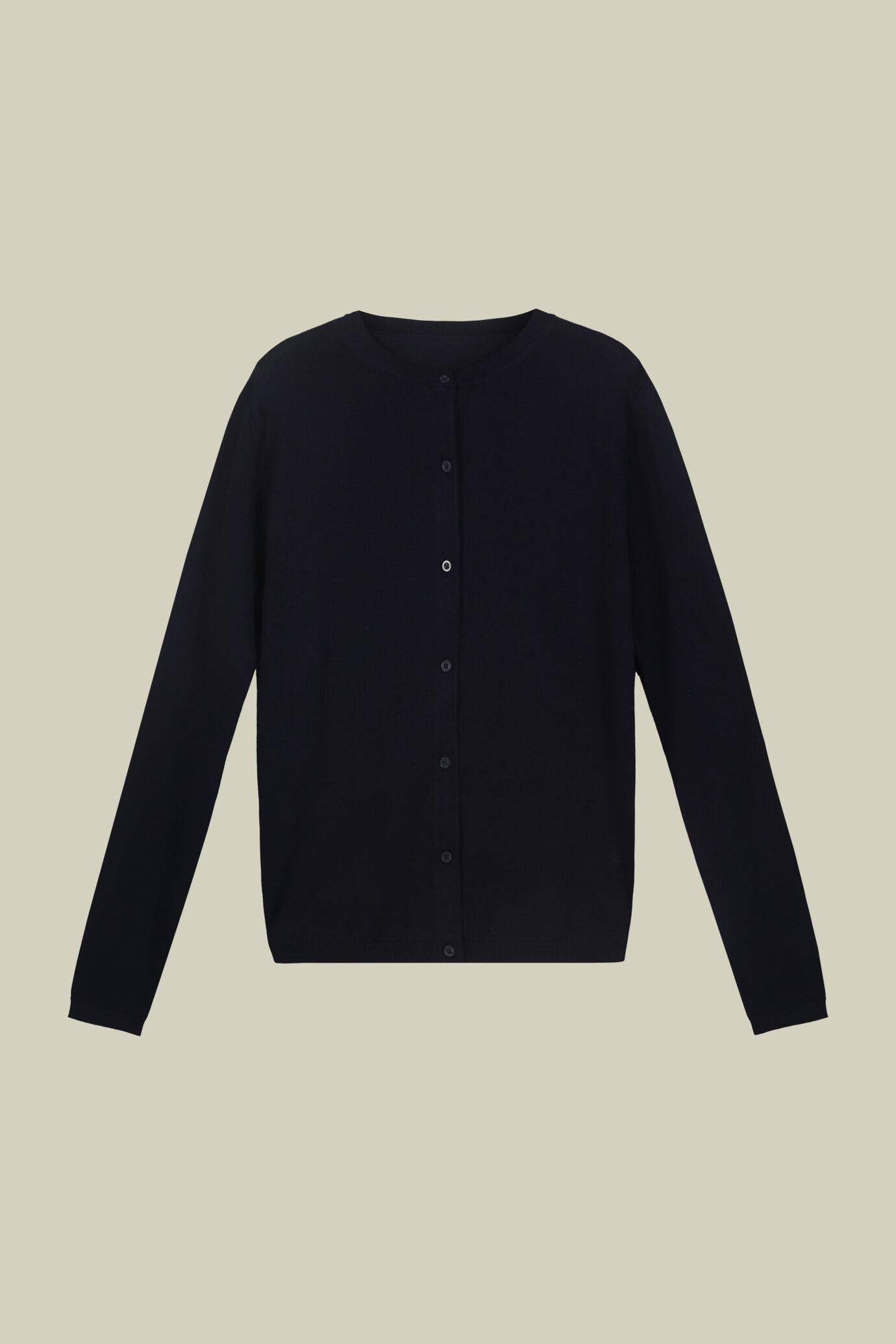 Cardigan donna girocollo image number 4