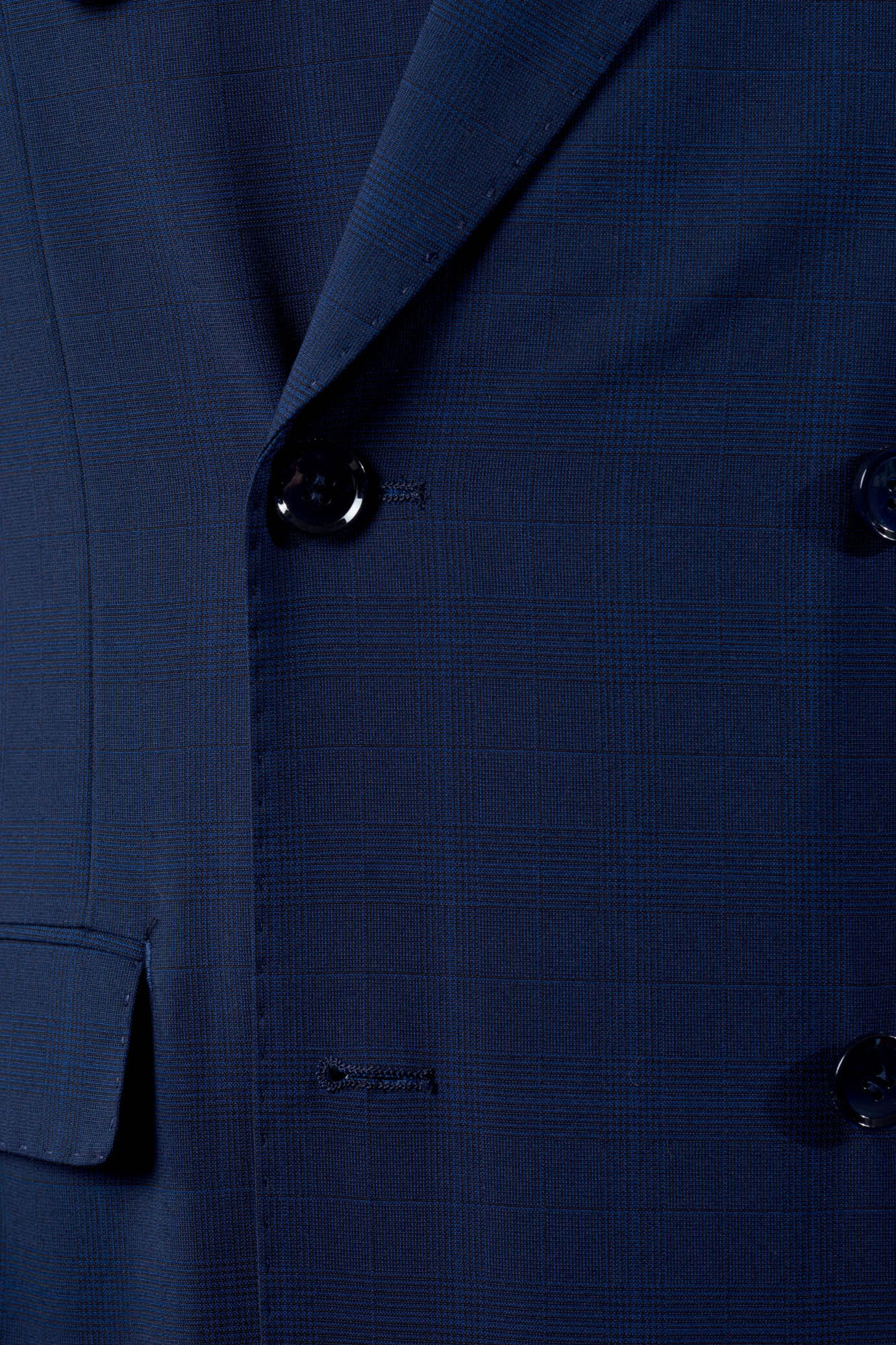 Double breasted suit with peak lapel image number 2