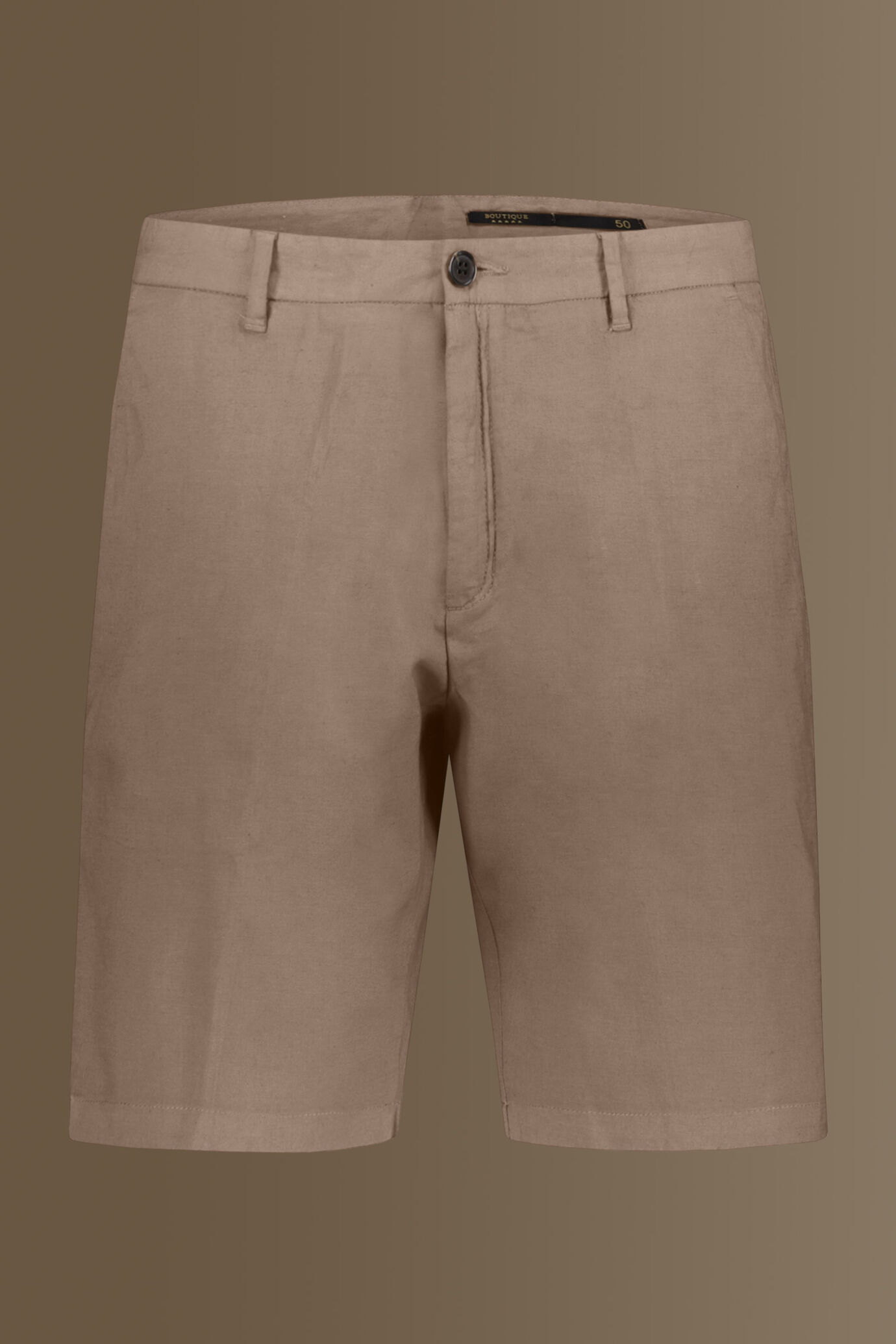 Bermuda lino e cotone uomo image number 4