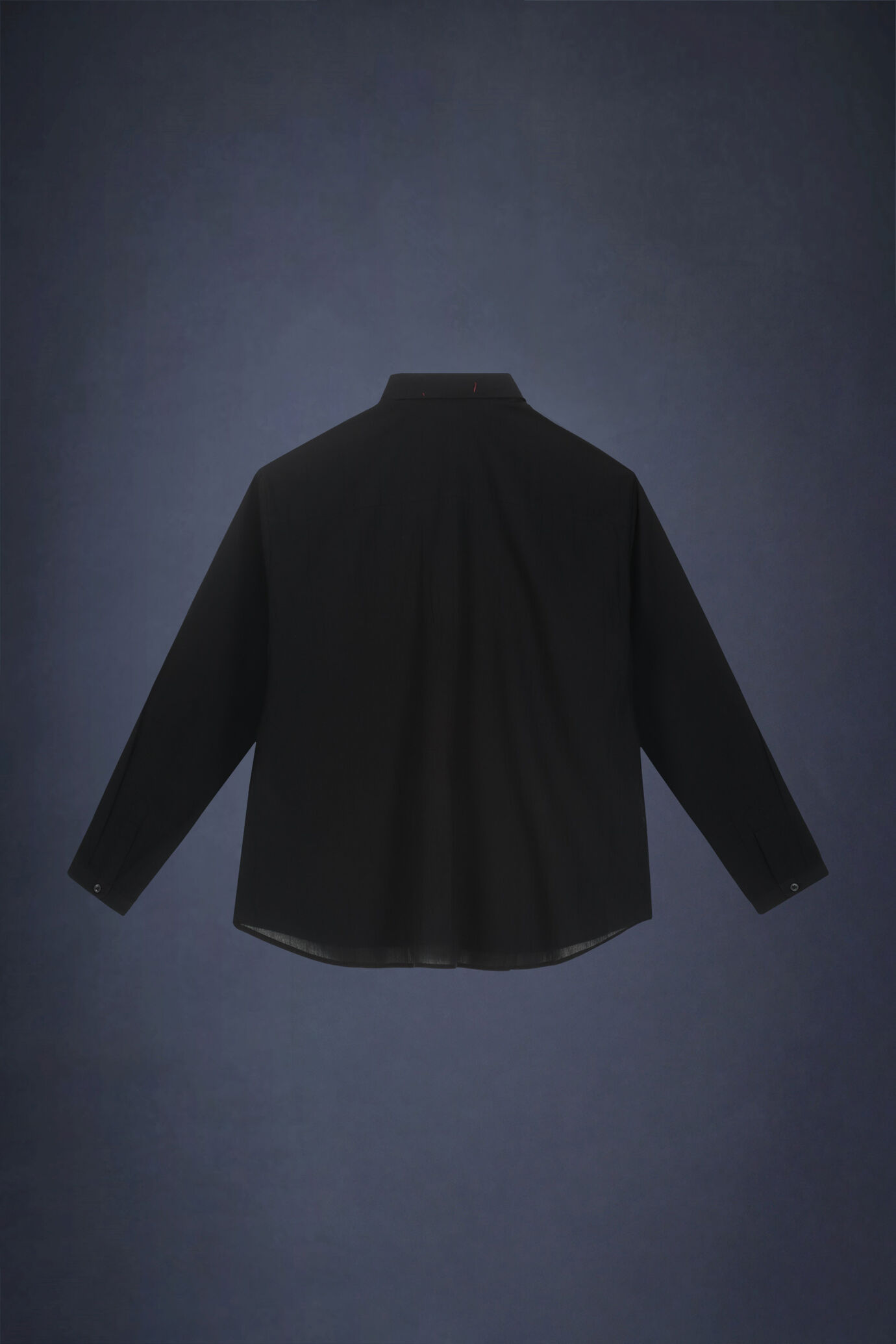 Camicia donna boxy collo francese puro cotone effetto stropicciato image number 6