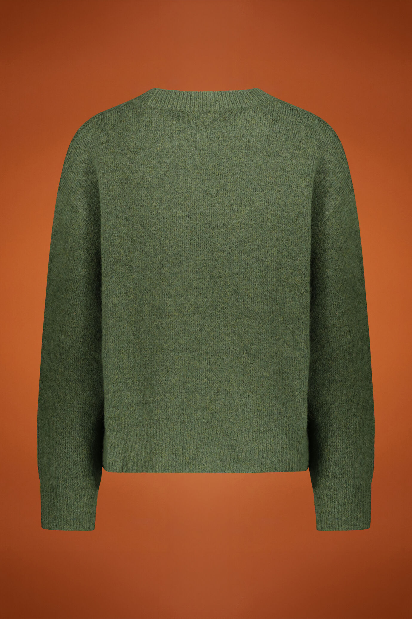 Pullover mit Rundhalsausschnitt aus einer Wollmischung image number 1