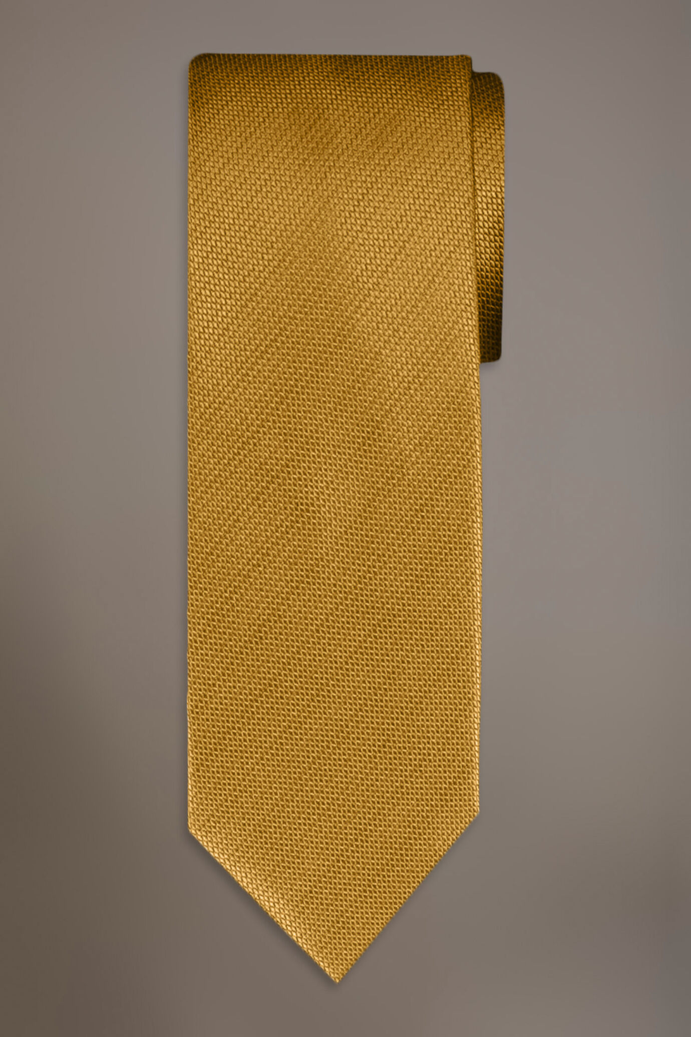 Solid colour tie jacquard image number 0