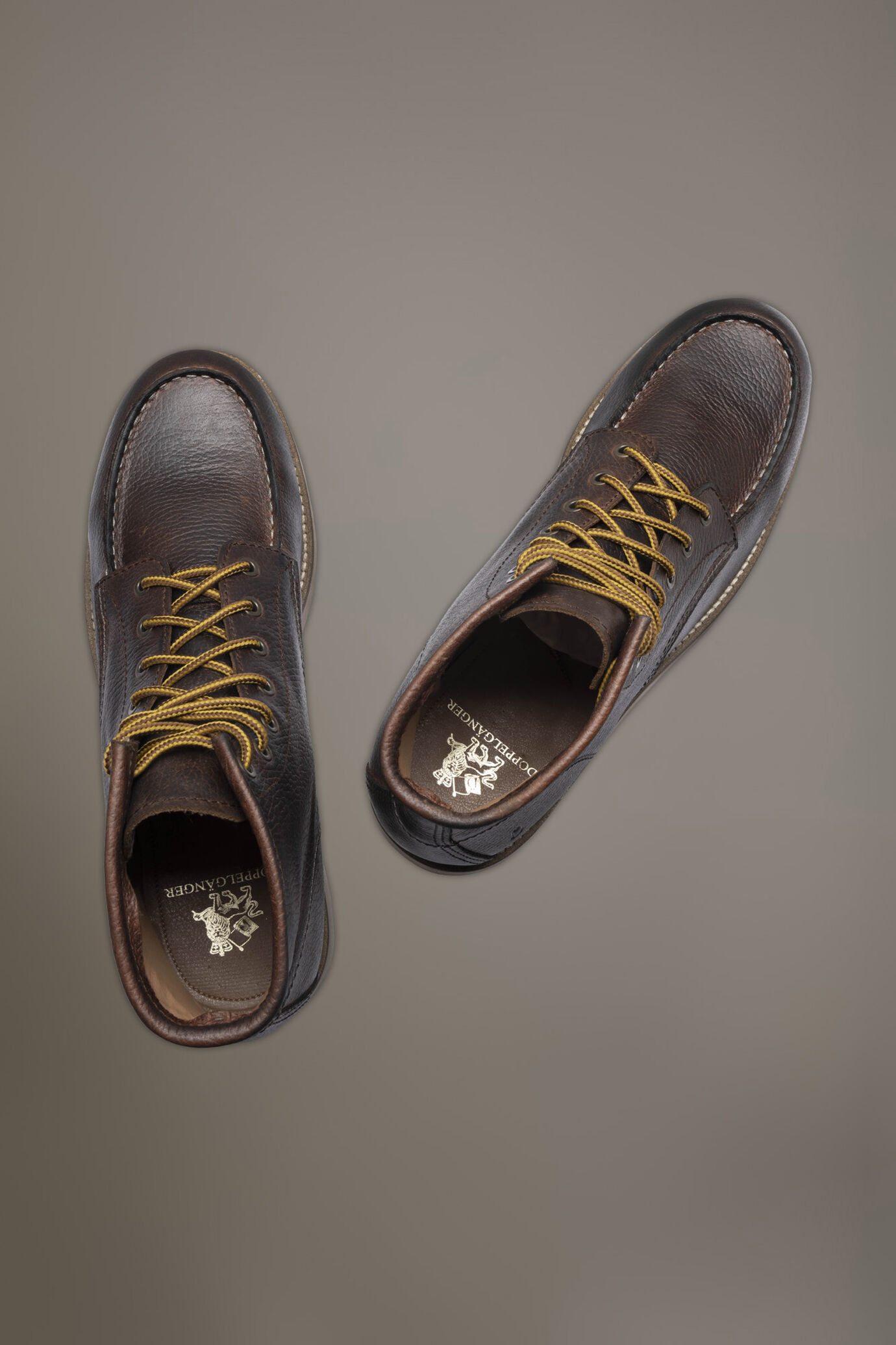 Stivali 100% pelle bottalata con suola in gomma image number 2