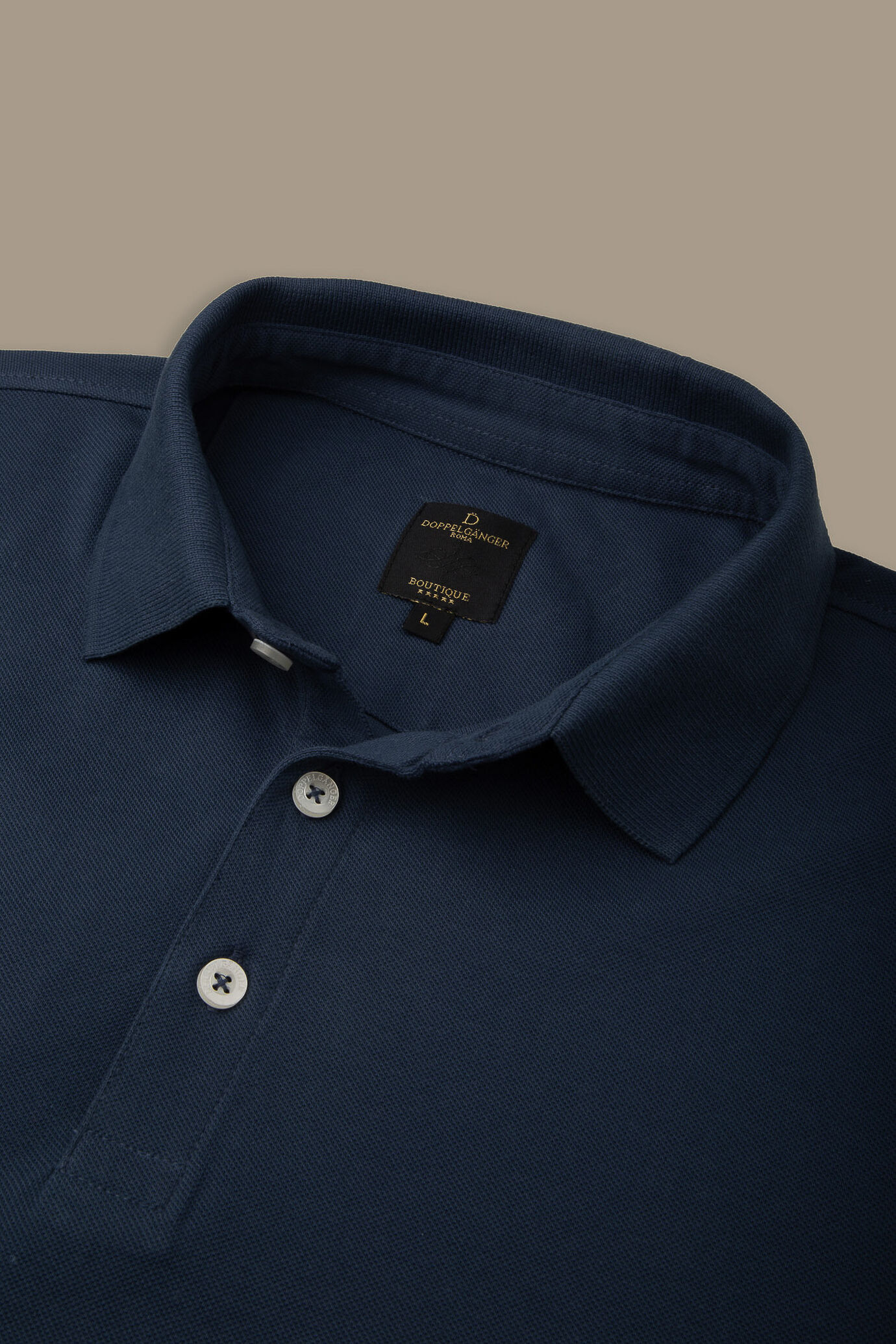 Polo manica corta uomo in puro cotone piquet image number 3