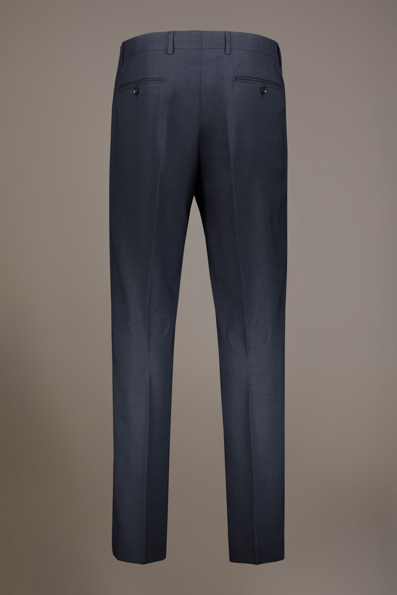 Single breasted suit flat trousers prince of wales fabric design image number 8