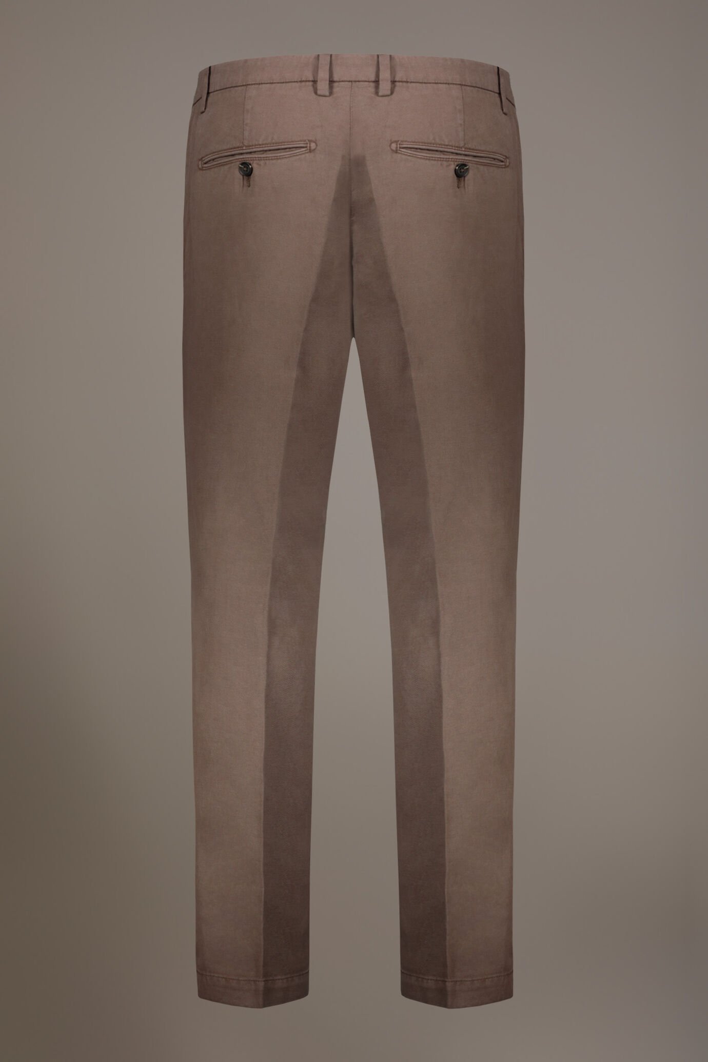 Pantalon chino mélangé lin regular fit en twill image number 4