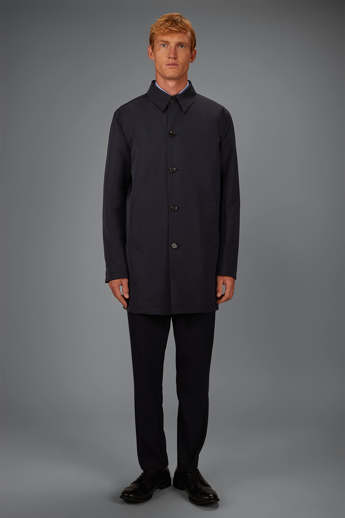 Impermeabile uomo reversibile regular fit image number 1