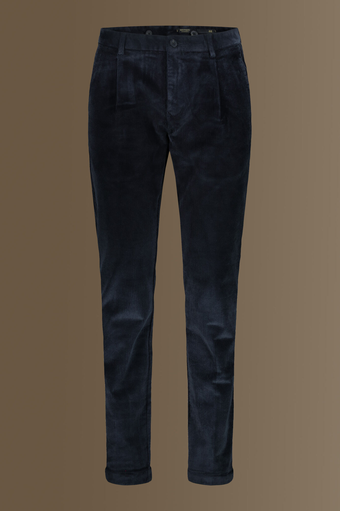 Pantalone uomo chino velluto a coste image number 4