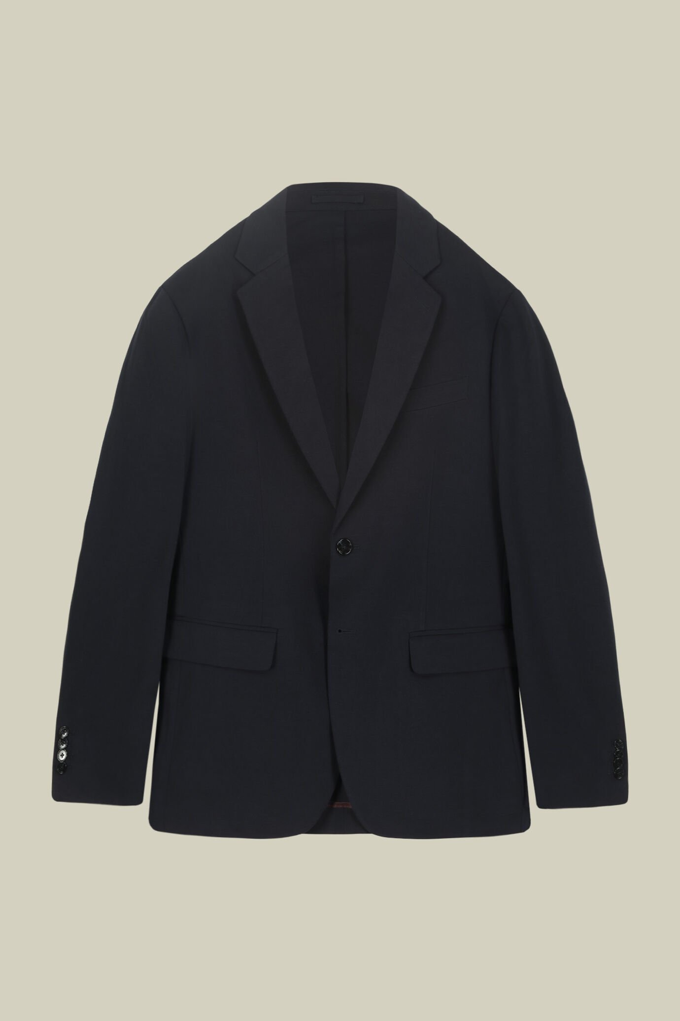 Giacca uomo monopetto sfoderata in jersey image number 4