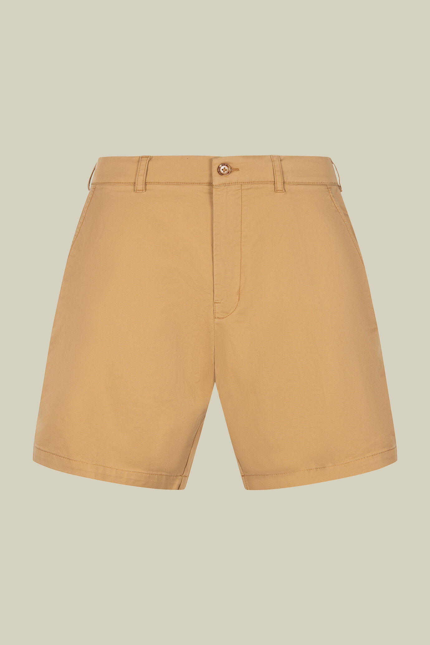 Bermuda uomo classico in cotone twill regular fit image number 2