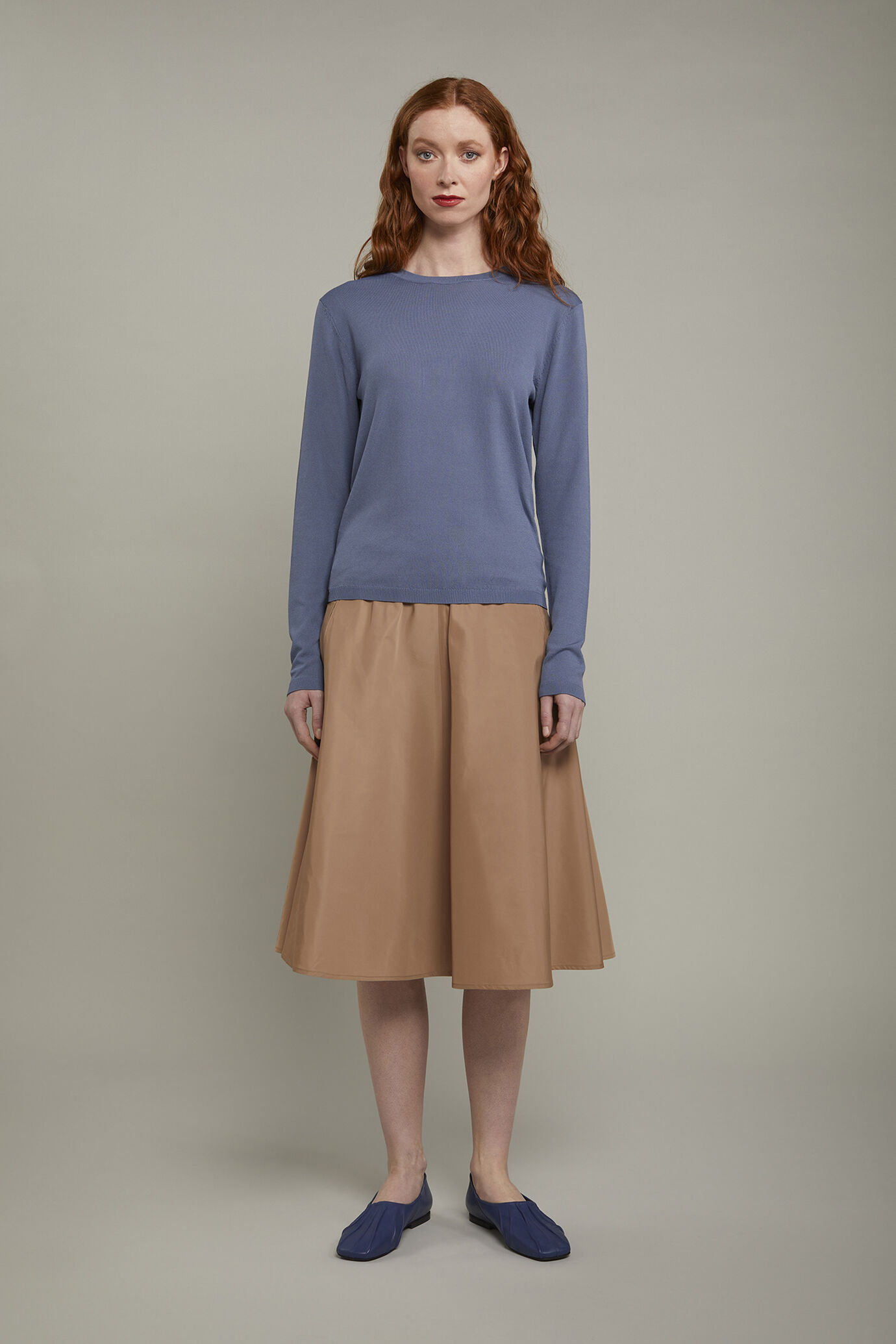 Women’s technical taffeta skirt regular fit image number 2