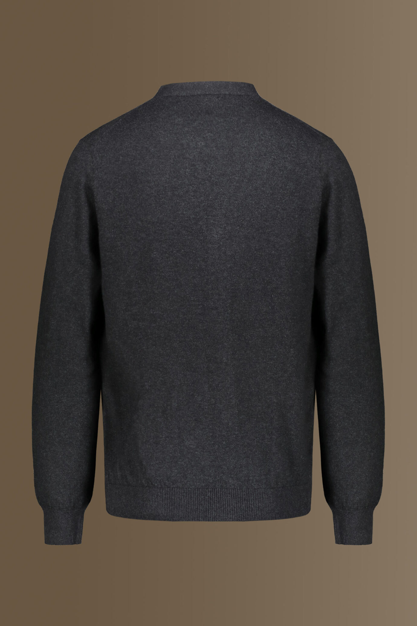 Cardigan classico in misto lana e cotone image number 4